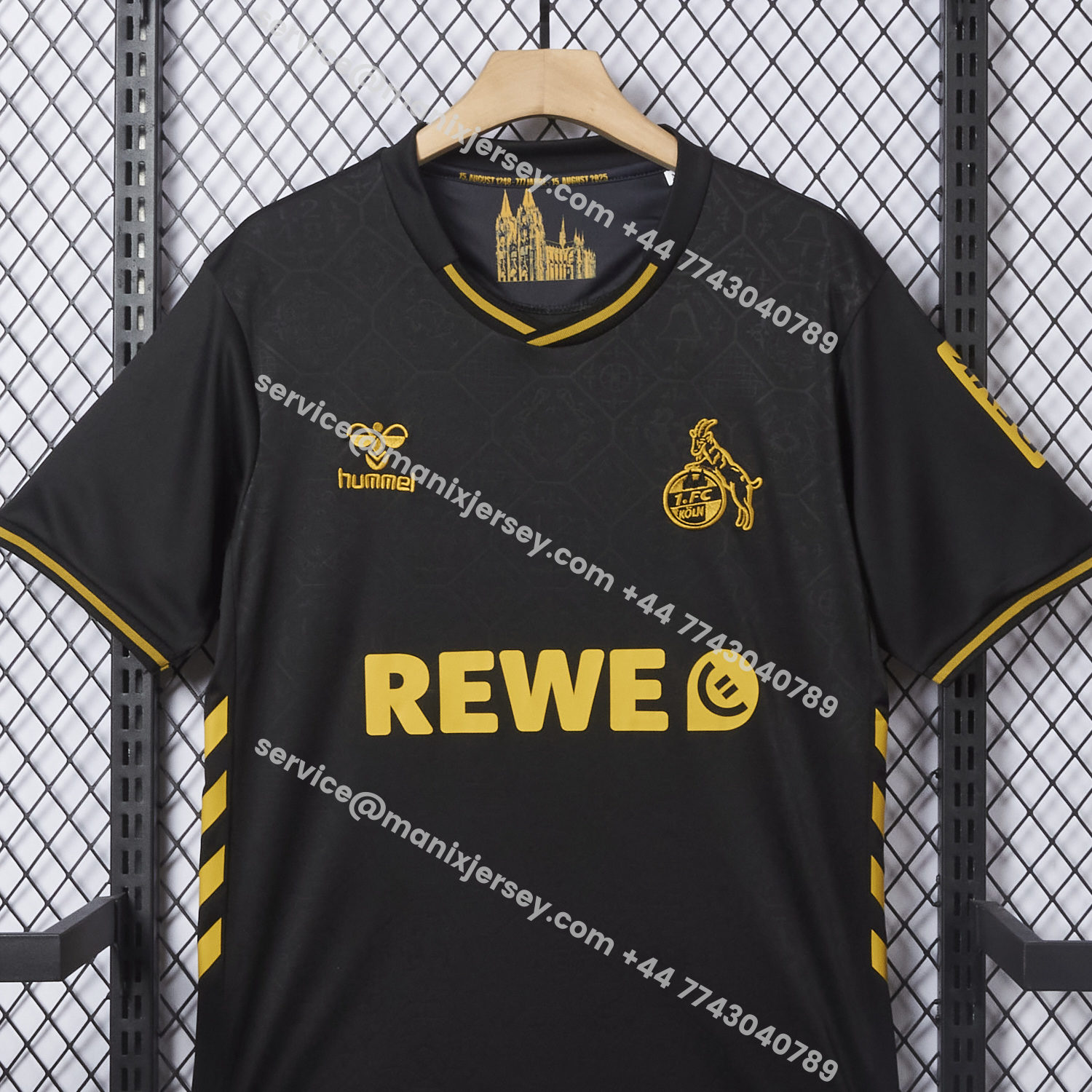 ManixJersey.com | K-O-L-N 25-26 Third Black Jersey - Fans Version -Customize Name, Number and Patch | Worldwide Shipping