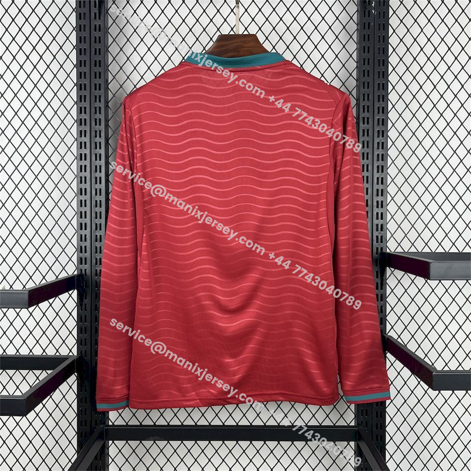 ManixJersey.com | Portugal 2026 Home Long Sleeves Jersey - Fans Version -Customize Name, Number and Patch | Worldwide Shipping