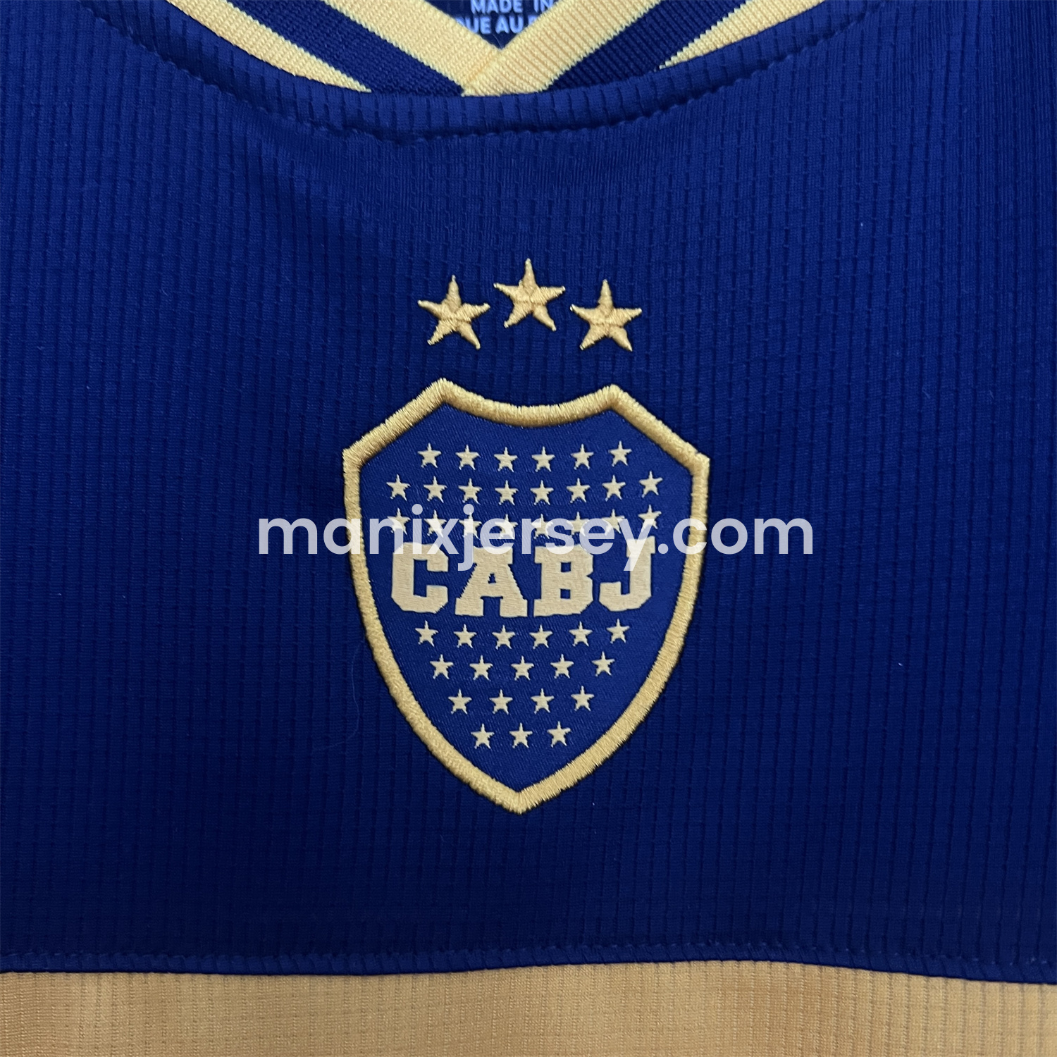 ManixJersey.com | Retro Boca Juniors 2006-07 Home Jersey -Customize Name, Number and Patch | Worldwide Shipping