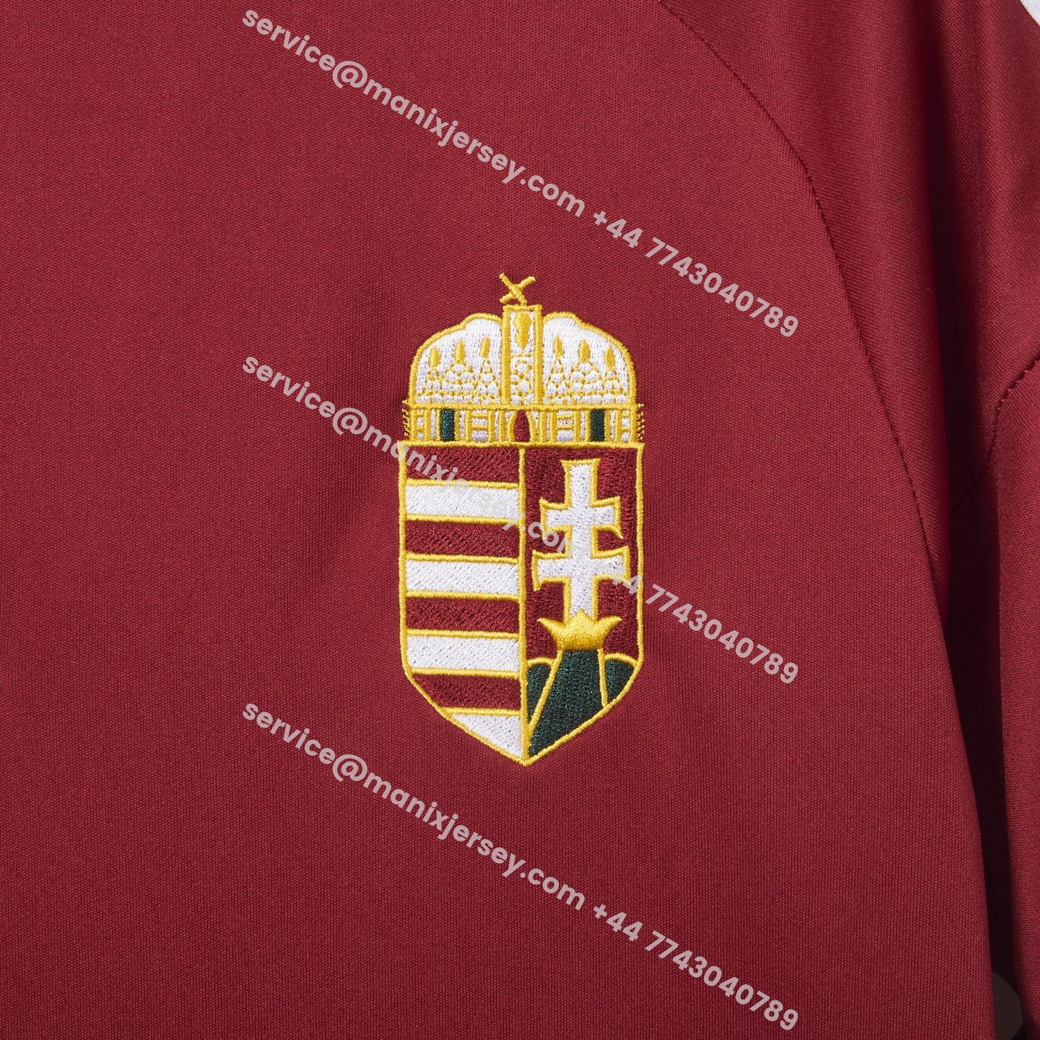 ManixJersey.com | Hungary 2026 Home Jersey (Leaked Version) - Fans Version -Customize Name, Number and Patch | Worldwide Shipping