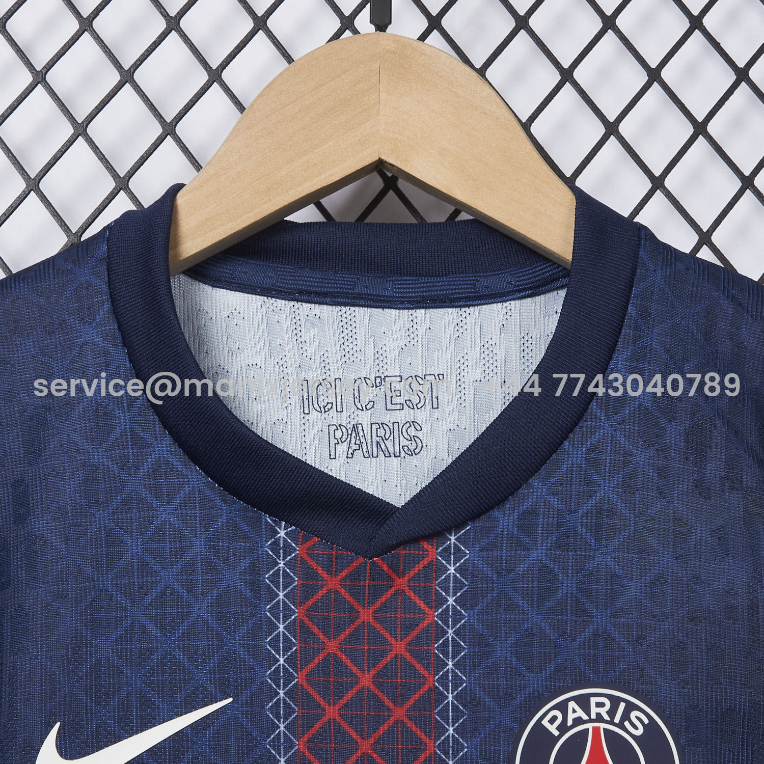 ManixJersey.com | Paris Saint-Germain PSG 25-26 Home Kids Kit - Player Version -Customize Name, Number and Patch | Worldwide Shipping