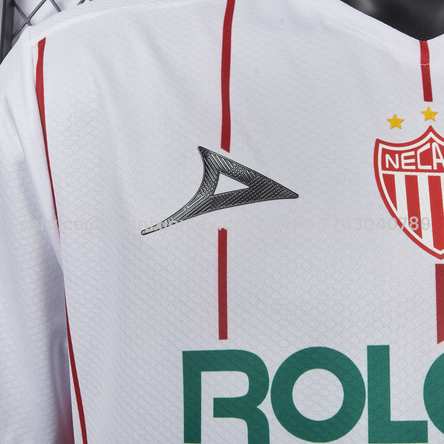 ManixJersey.com | Club Necaxa 25-26 Home Jersey - Player Version -Customize Name, Number and Patch | Worldwide Shipping