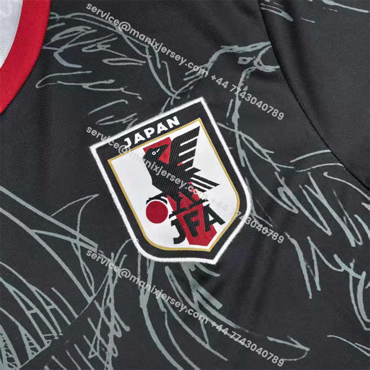 ManixJersey.com | Japan 25-26 Uchiha Itachi Amaterasu Special Jersey - Fans Version -Customize Name, Number and Patch | Worldwide Shipping