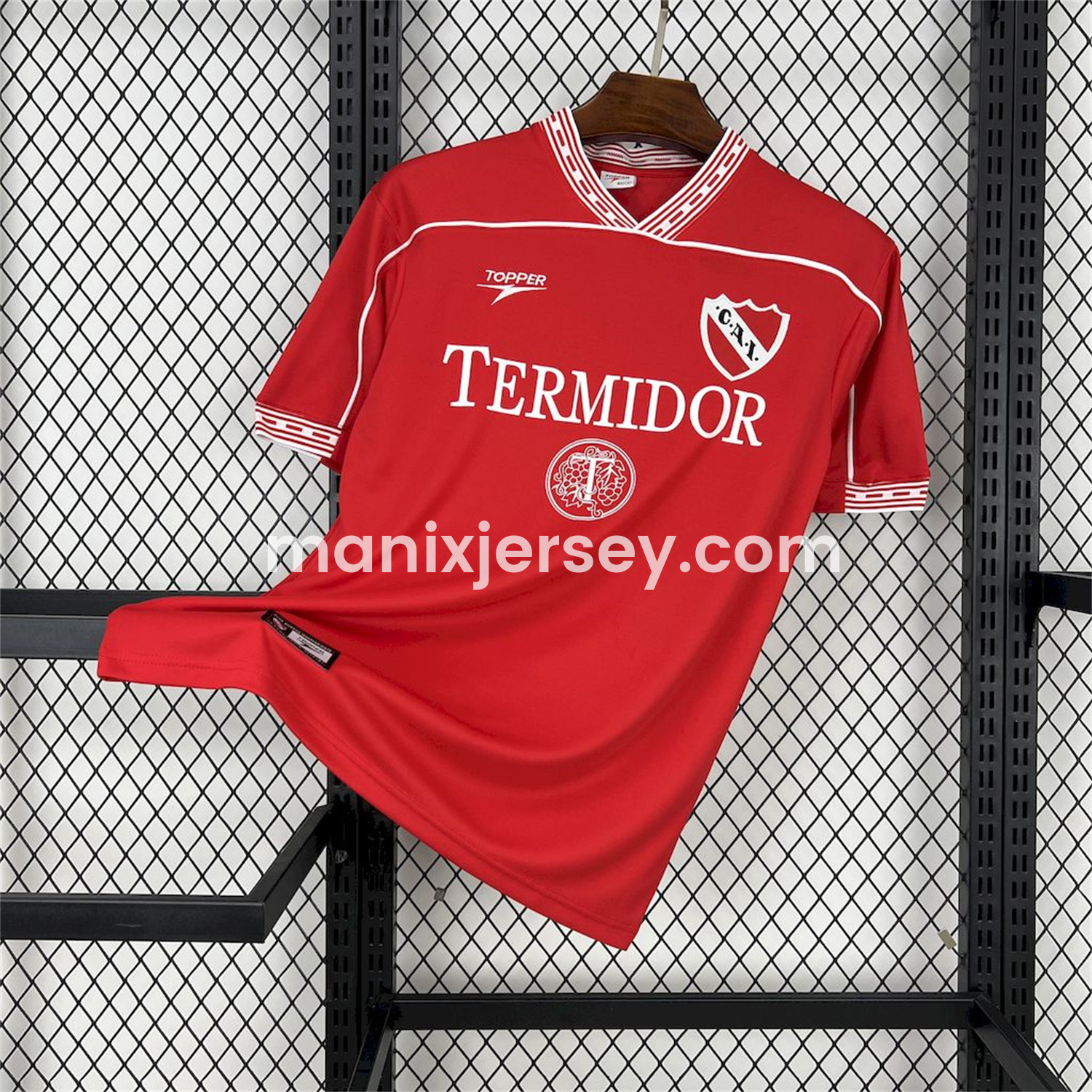 ManixJersey.com | Retro CA Independiente 1999-00 Home Jersey -Customize Name, Number and Patch | Worldwide Shipping