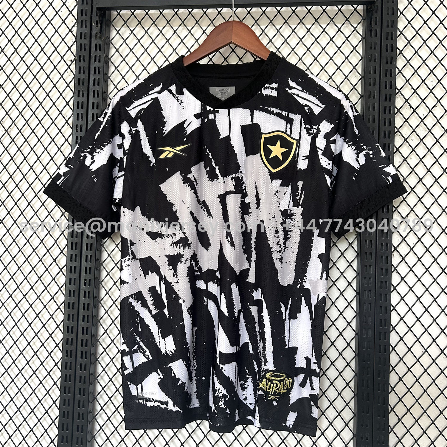 ManixJersey.com | Botafogo 25-26 Fourth Unsponsored Jersey - Fans Version -Customize Name, Number and Patch | Worldwide Shipping