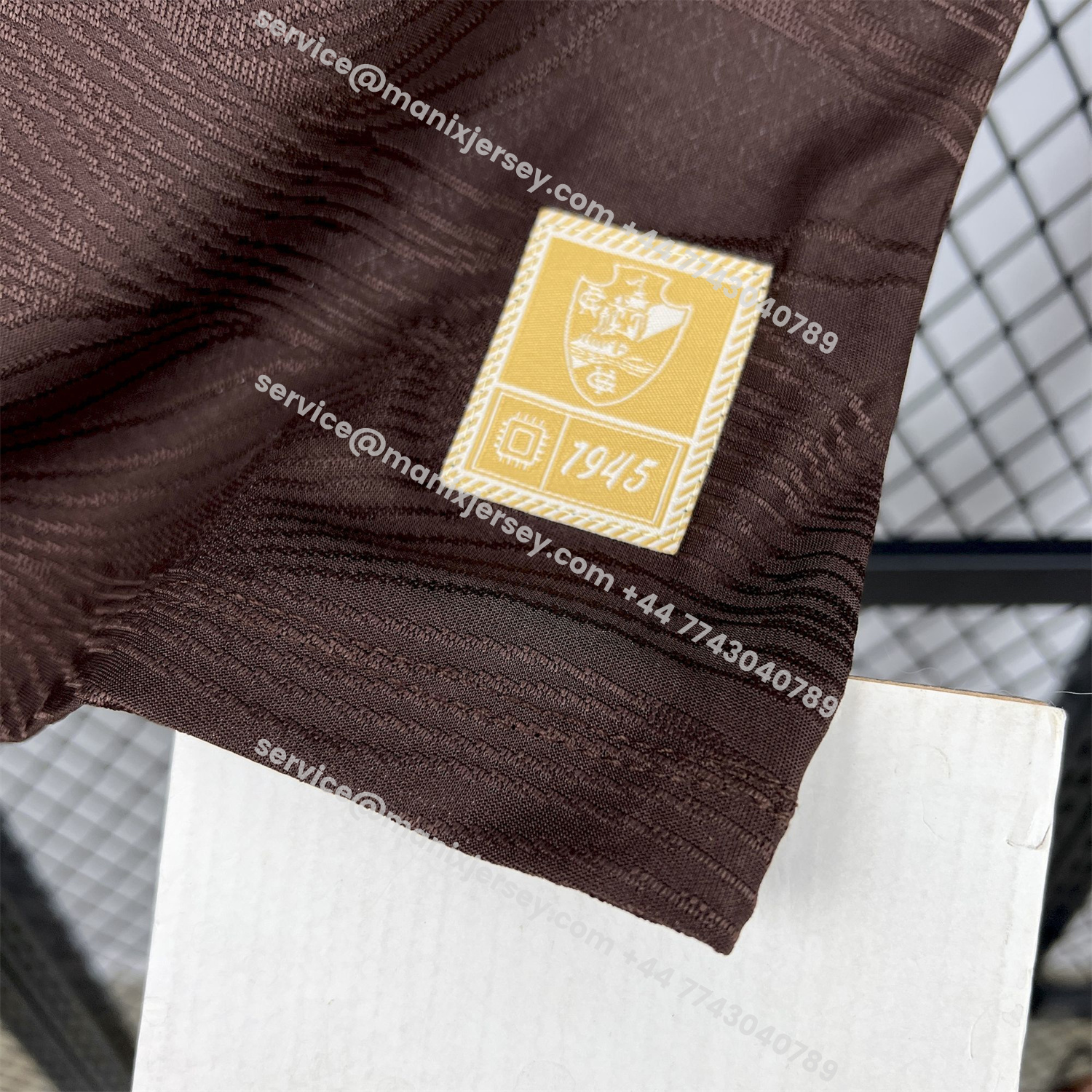 ManixJersey.com | Vasco da Gama 25-26 Third Brown Jersey - Fans Version -Customize Name, Number and Patch | Worldwide Shipping