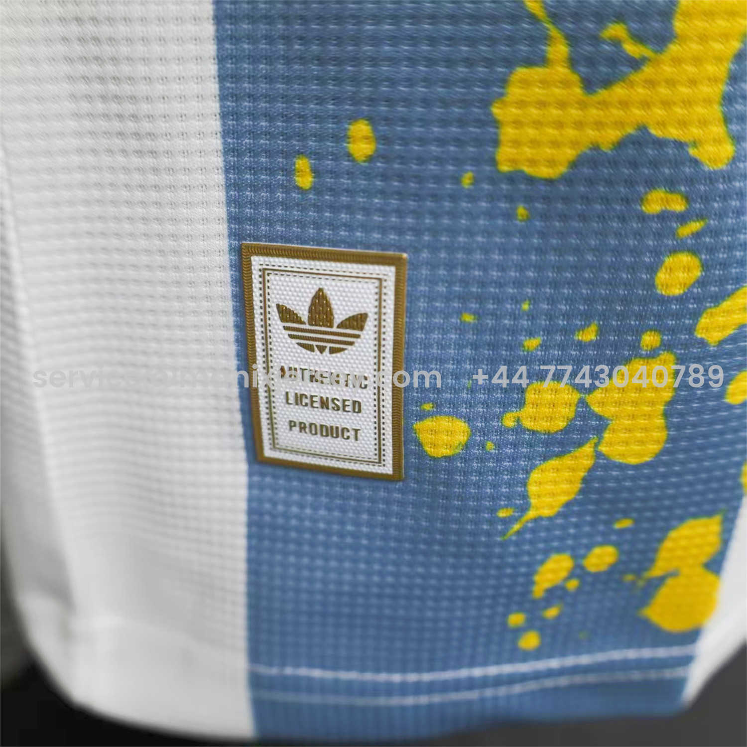 ManixJersey.com | Argentina 25-26 50th Anniversary Messi Graffiti Special Jersey - Player Version -Customize Name, Number and Patch | Worldwide Shipping