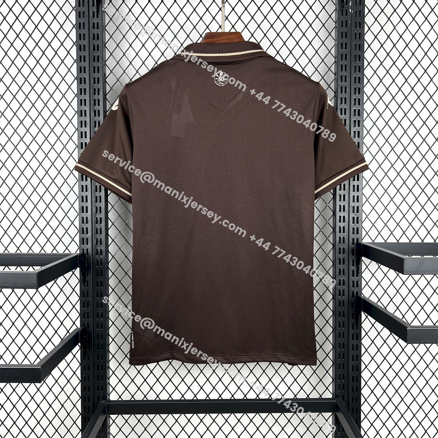 ManixJersey.com | Vasco da Gama 25-26 Third Brown Jersey - Fans Version -Customize Name, Number and Patch | Worldwide Shipping