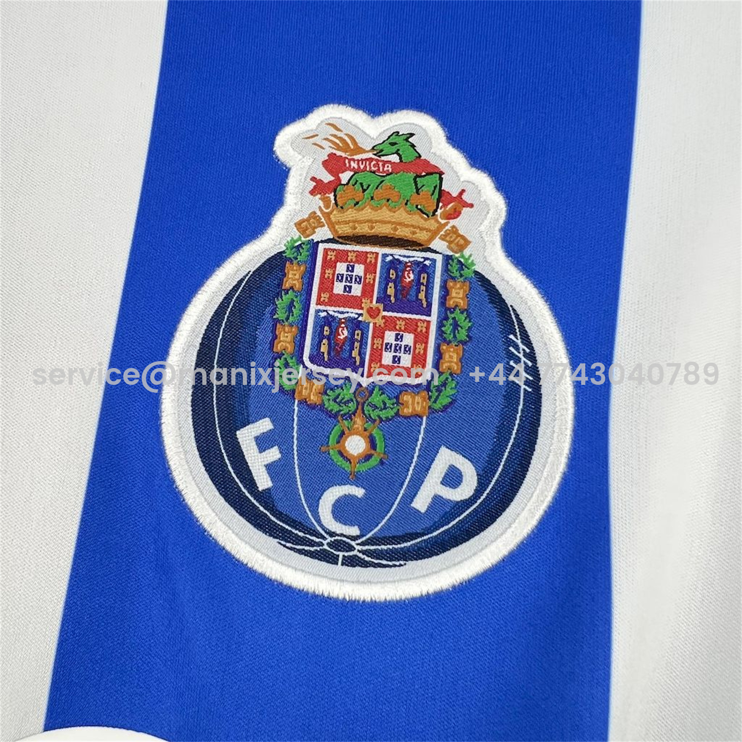 ManixJersey.com | Retro Porto 2017-18 Home Jersey -Customize Name, Number and Patch | Worldwide Shipping