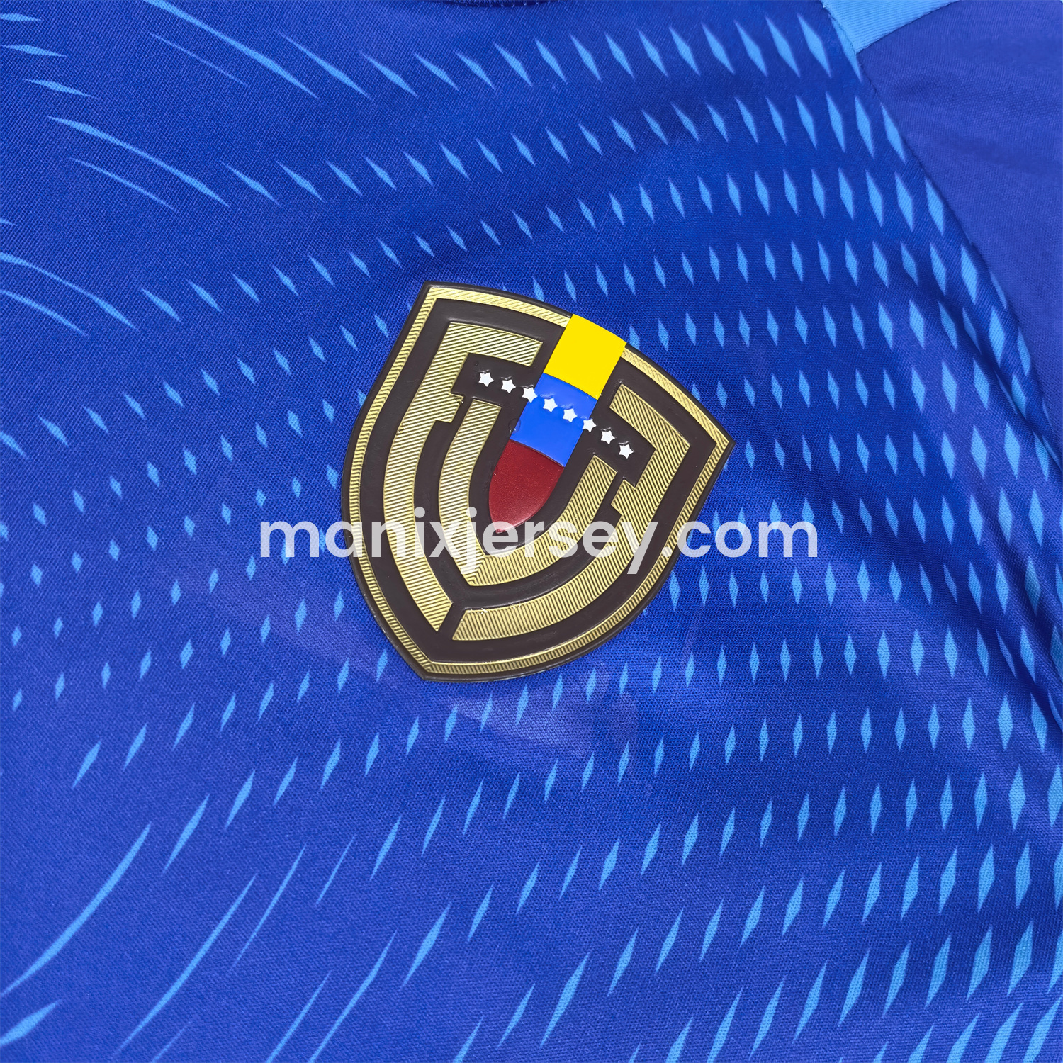 ManixJersey.com | Venezuela 25-26 Blue Goalkeeper Jersey - Fans Version -Customize Name, Number and Patch | Worldwide Shipping