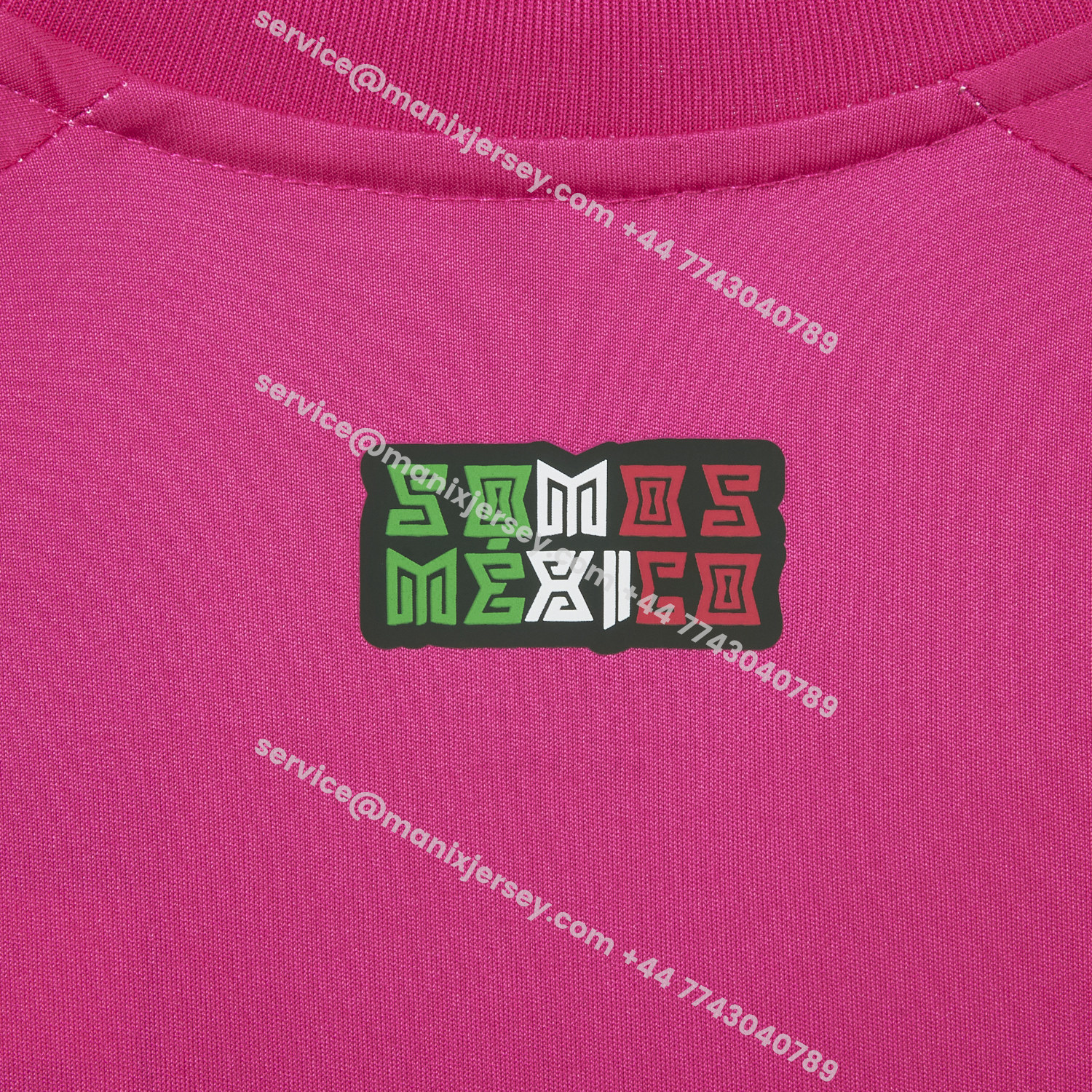 ManixJersey.com | Mexico 2026 Pink Goalkeeper Long Sleeves Jersey - Fans Version -Customize Name, Number and Patch | Worldwide Shipping