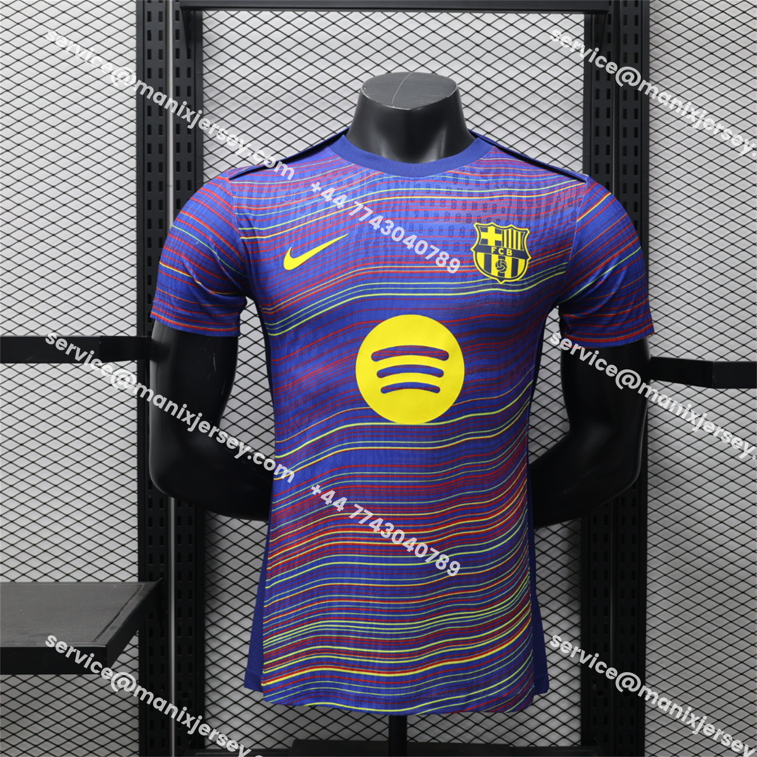 ManixJersey.com | Barcelona 25-26 Purple Camouflage Pre-Match Jersey - Player Version -Customize Name, Number and Patch | Worldwide Shipping