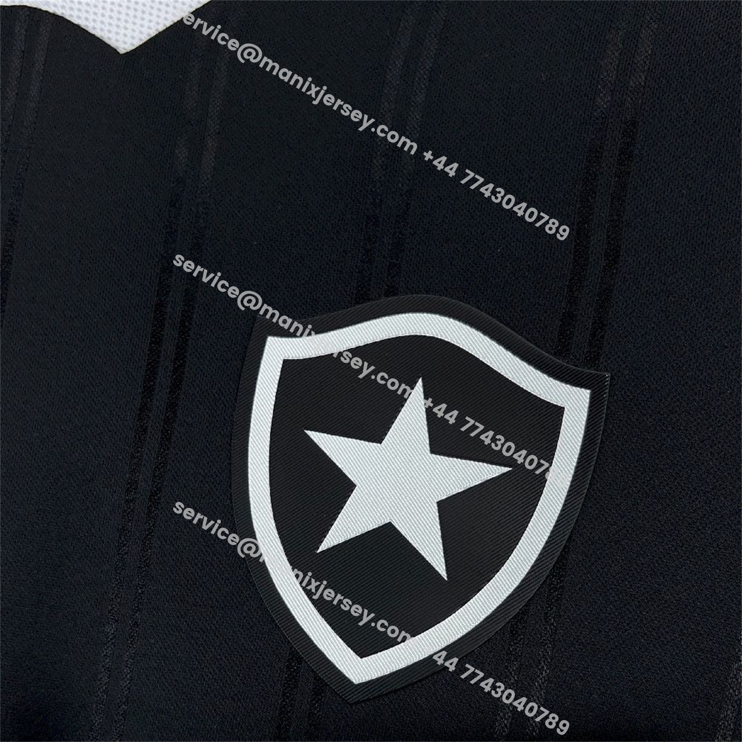 ManixJersey.com | Botafogo 25-26 Away Long Sleeves Jersey - Fans Version -Customize Name, Number and Patch | Worldwide Shipping