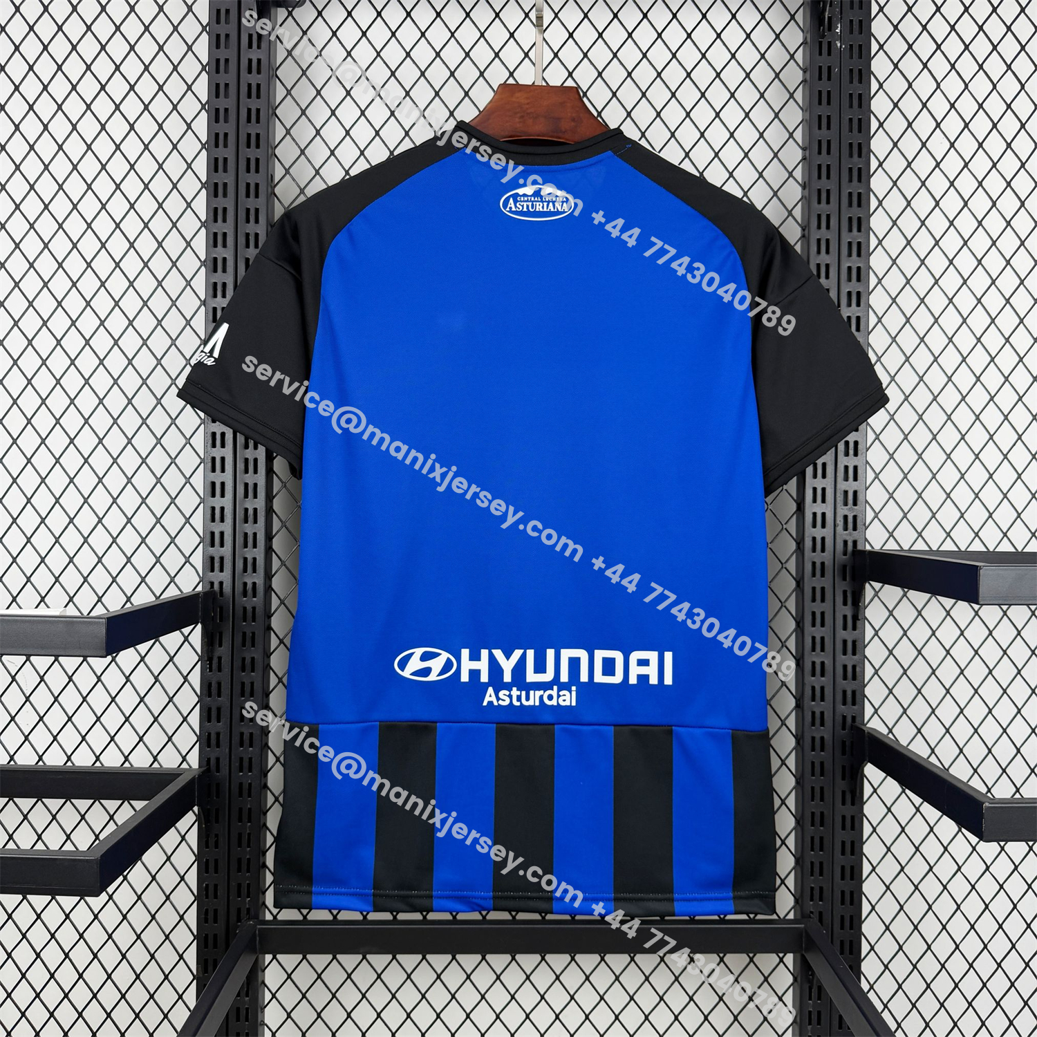 Real Oviedo 25-26 Deep Black With Royal Blue 100th Anniversary Jersey - Fans Version:football jersey mysite: unitedjerseyfootball 邓江浪:football