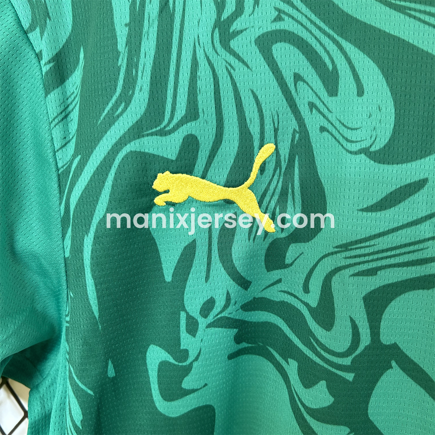 ManixJersey.com | Senegal 25-26 Away Green Jersey - Fans Version -Customize Name, Number and Patch | Worldwide Shipping