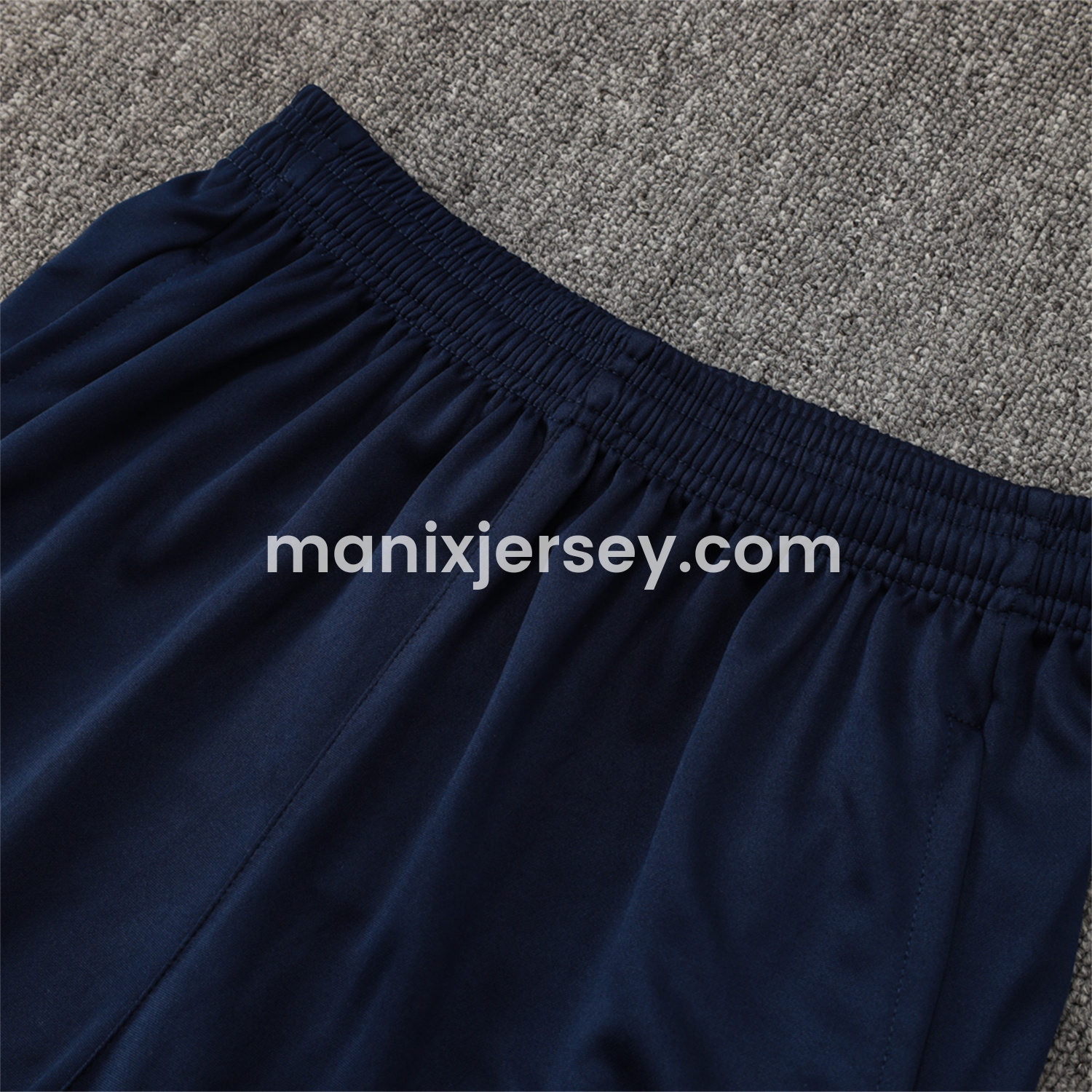 ManixJersey.com | Barcelona 25-26 Vest Training Set - Deep Blue Black Vest and Shorts -Customize Name, Number and Patch | Worldwide Shipping