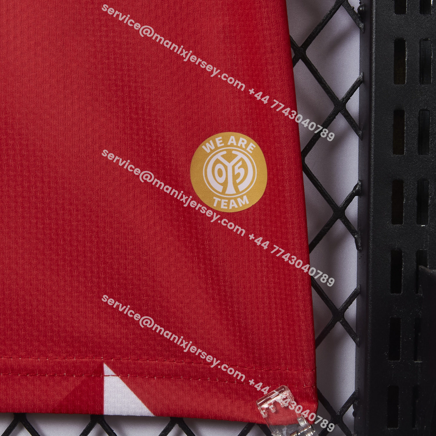 ManixJersey.com | Mainz 25-26 Conference League Home Jersey - Fans Version -Customize Name, Number and Patch | Worldwide Shipping