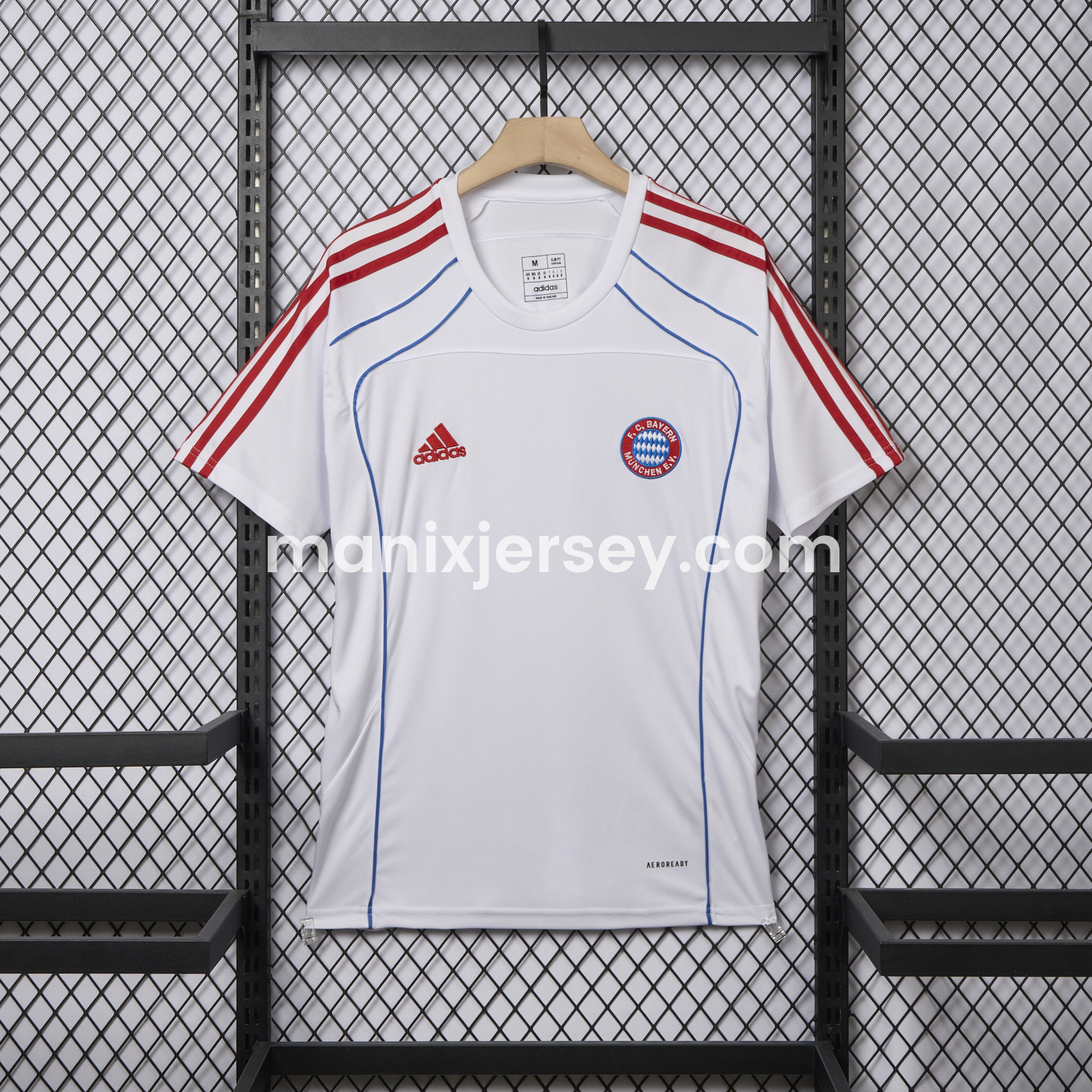 ManixJersey.com | Bayern Munich 25-26 Urban Purist Throwback White Jersey - Fans Version -Customize Name, Number and Patch | Worldwide Shipping