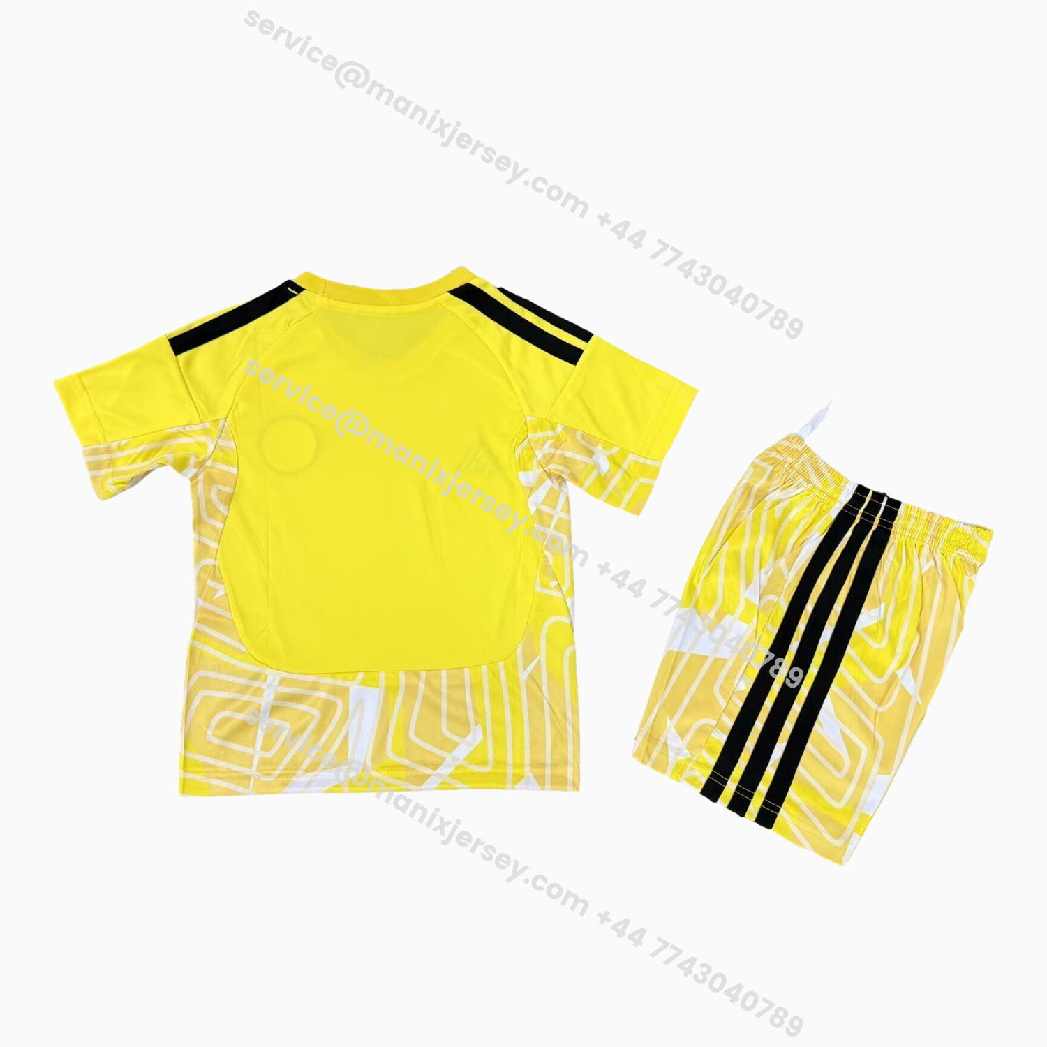 ManixJersey.com | S-c-o.t l.a-n.d 2026 Goalkeeper Yellow Kids Kit -Customize Name, Number and Patch | Worldwide Shipping