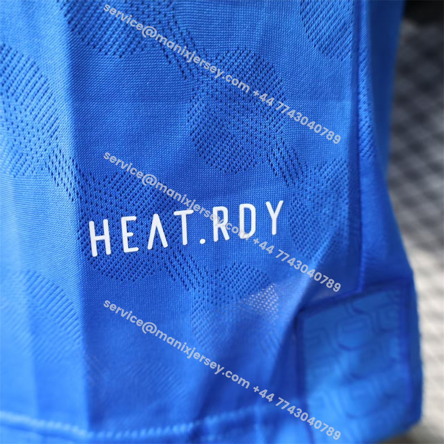 ManixJersey.com | Real Madrid 25-26 Third Blue Jersey - Player Version -Customize Name, Number and Patch | Worldwide Shipping