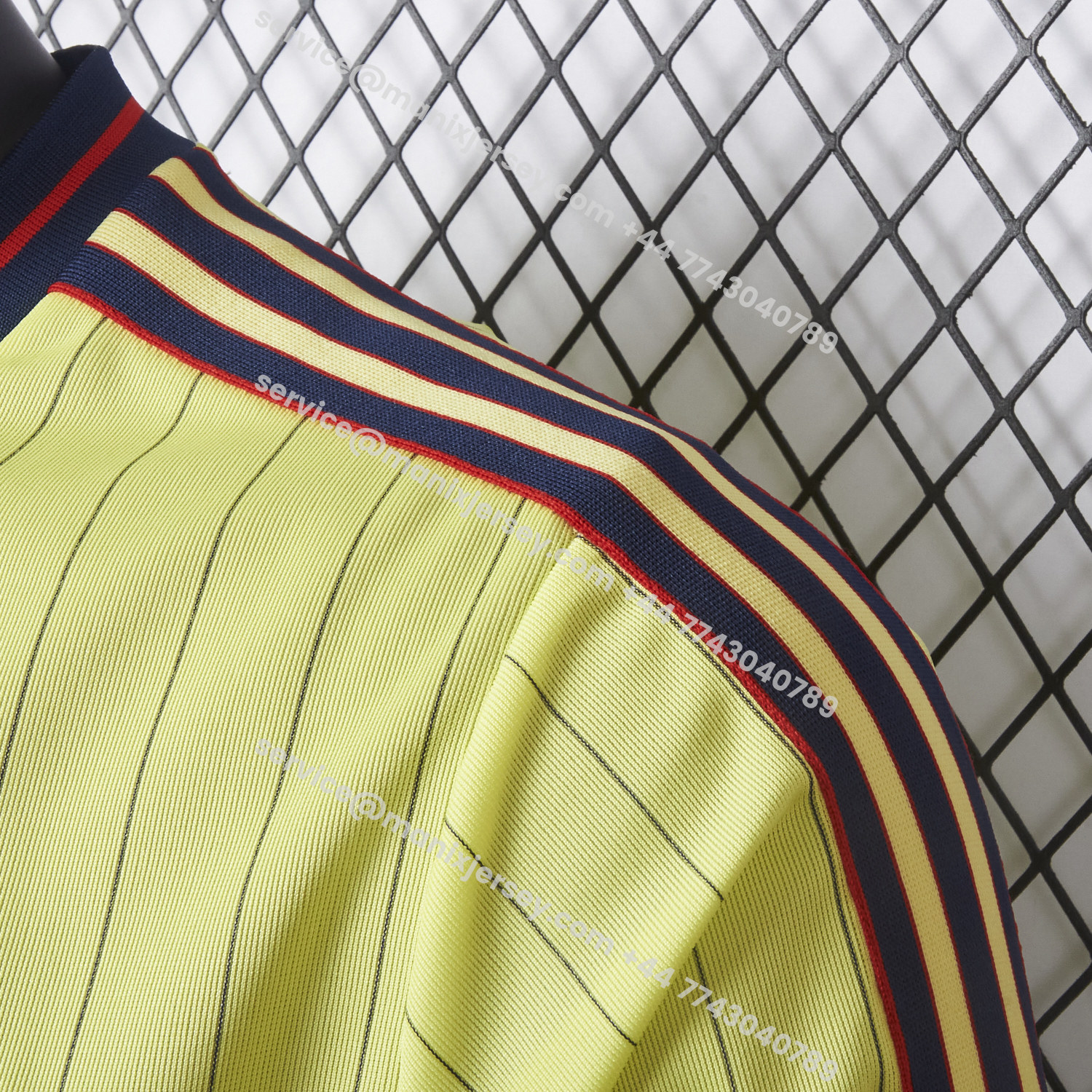 ManixJersey.com | Club América 25-26 Icon Travel Special Edition Yellow Jersey - Player Version -Customize Name, Number and Patch | Worldwide Shipping