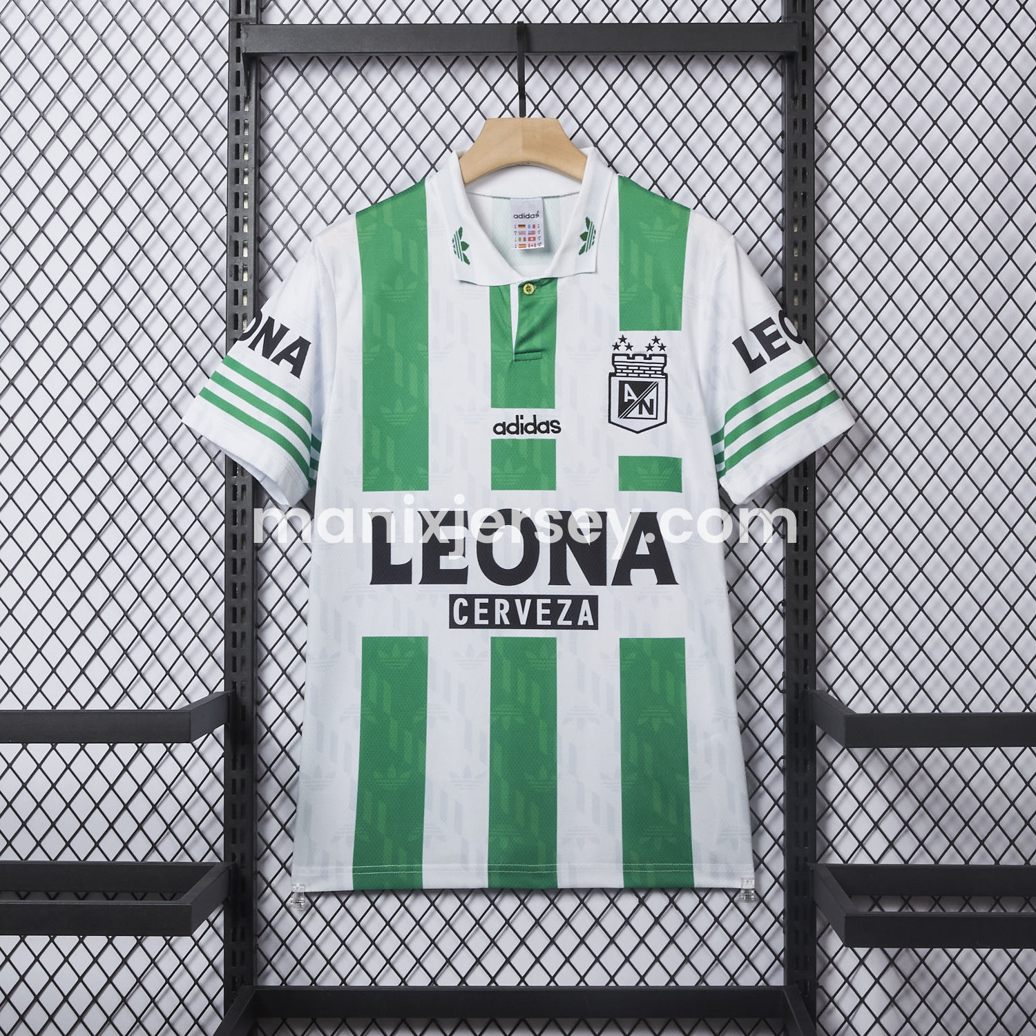 ManixJersey.com | Retro Atlético Nacional 1996-97 Home Jersey -Customize Name, Number and Patch | Worldwide Shipping
