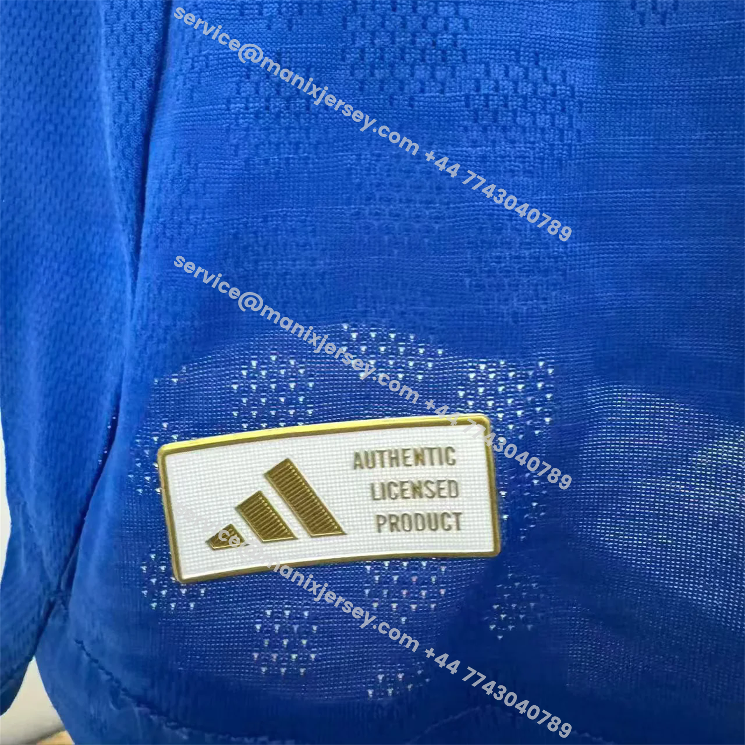 ManixJersey.com | Leeds United 25-26 Away Blue Jersey - Player Version -Customize Name, Number and Patch | Worldwide Shipping