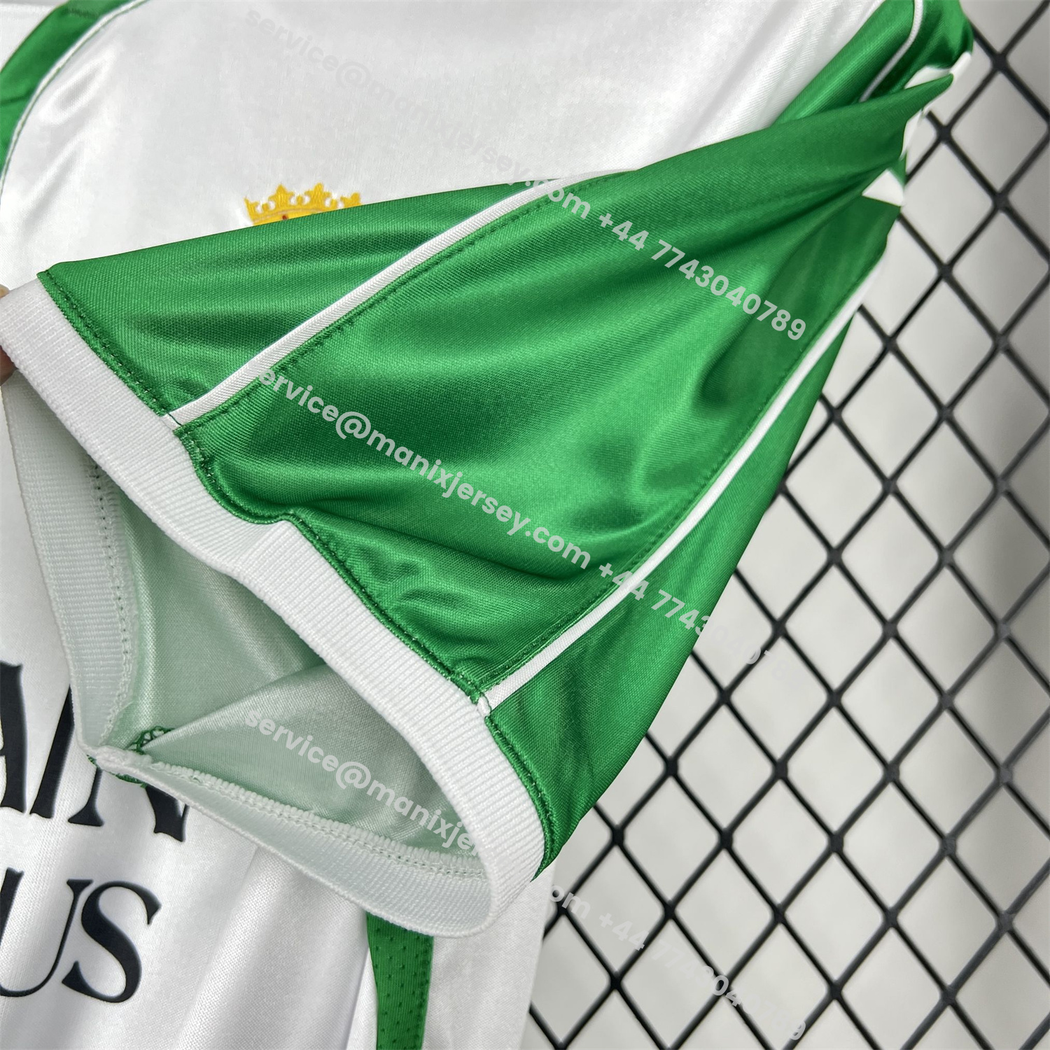 Cordoba 25-26 Retro Style Green And White Half Jersey - Fans Version:football jersey mysite: unitedjerseyfootball 邓江浪:football