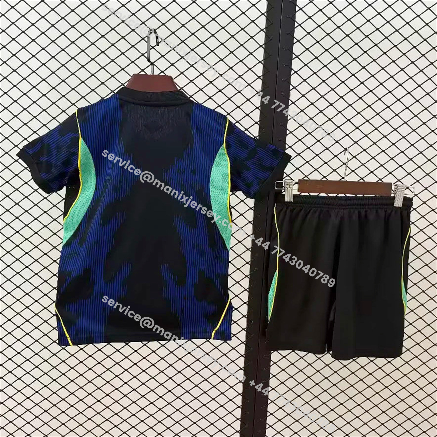 ManixJersey.com | Brazil 2026 Away Kids Kit -Customize Name, Number and Patch | Worldwide Shipping