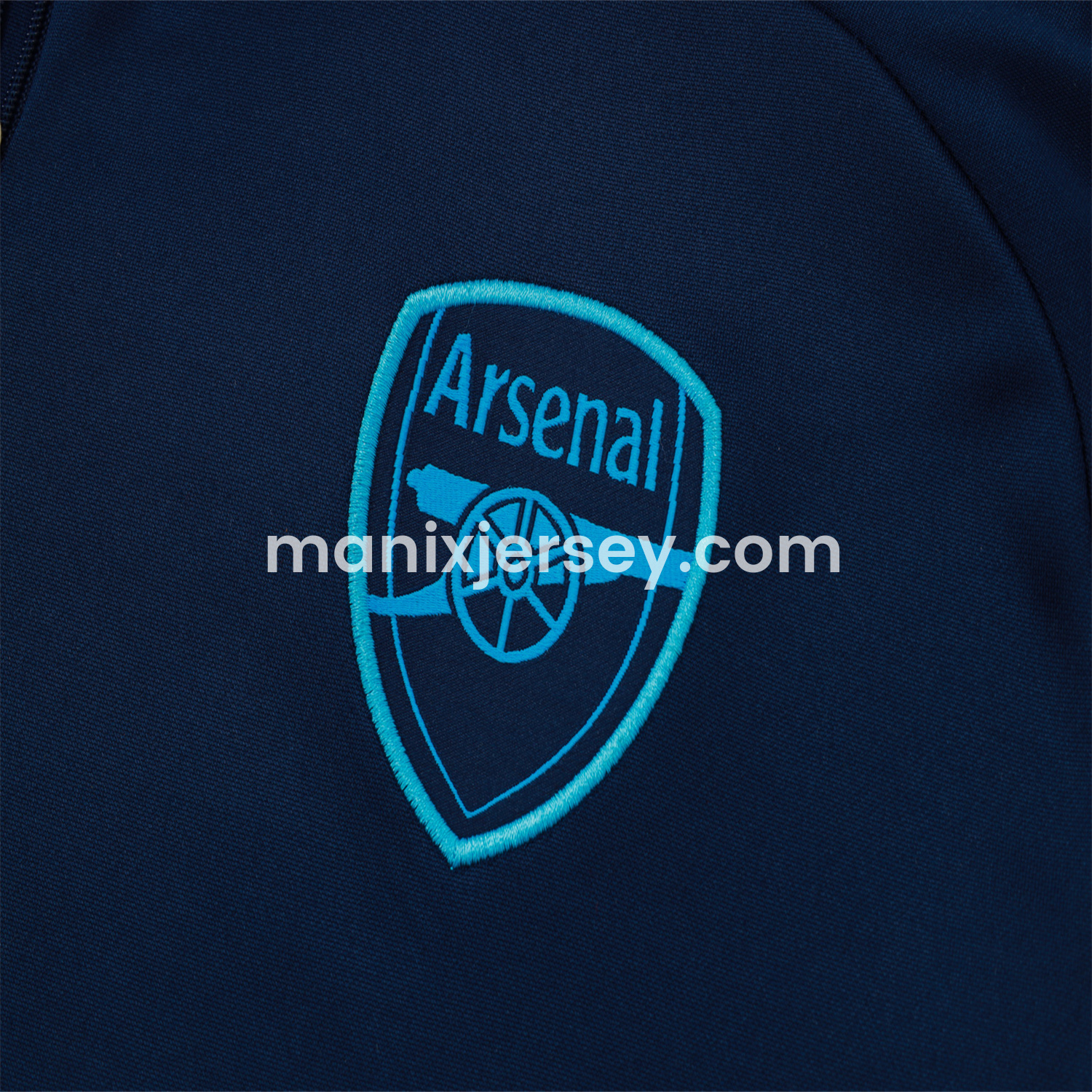 ManixJersey.com | Arsenal 25-26 Long Sleeve Training Set - Deep Blue -Customize Name, Number and Patch | Worldwide Shipping