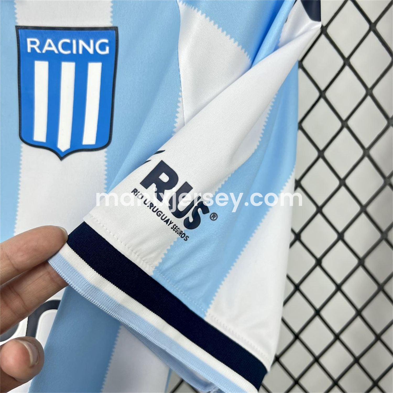 ManixJersey.com | Racing Club de Avellaneda 25-26 Home Jersey - Fans Version -Customize Name, Number and Patch | Worldwide Shipping