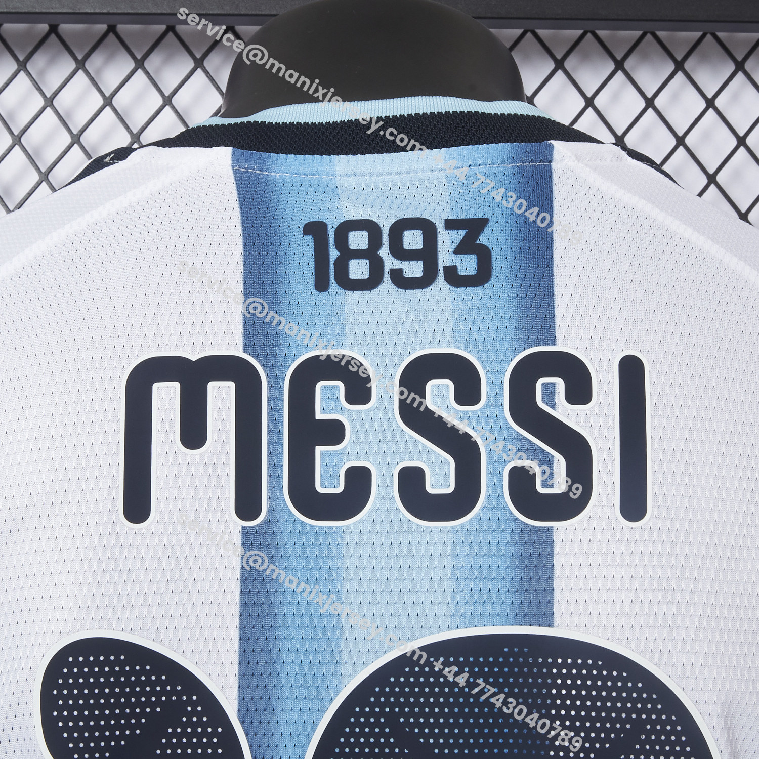 ManixJersey.com | Argentina 2026 Home Blue White Jersey - Player Version -Customize Name, Number and Patch | Worldwide Shipping