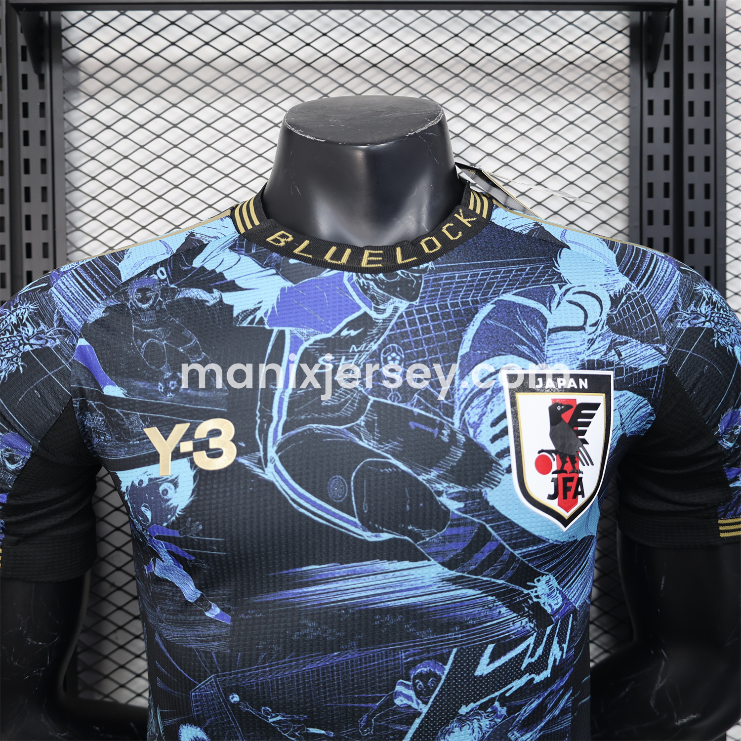 ManixJersey.com | Japan 2025 Y3 BLUELOCK Special Edition Jersey - Player Version -Customize Name, Number and Patch | Worldwide Shipping