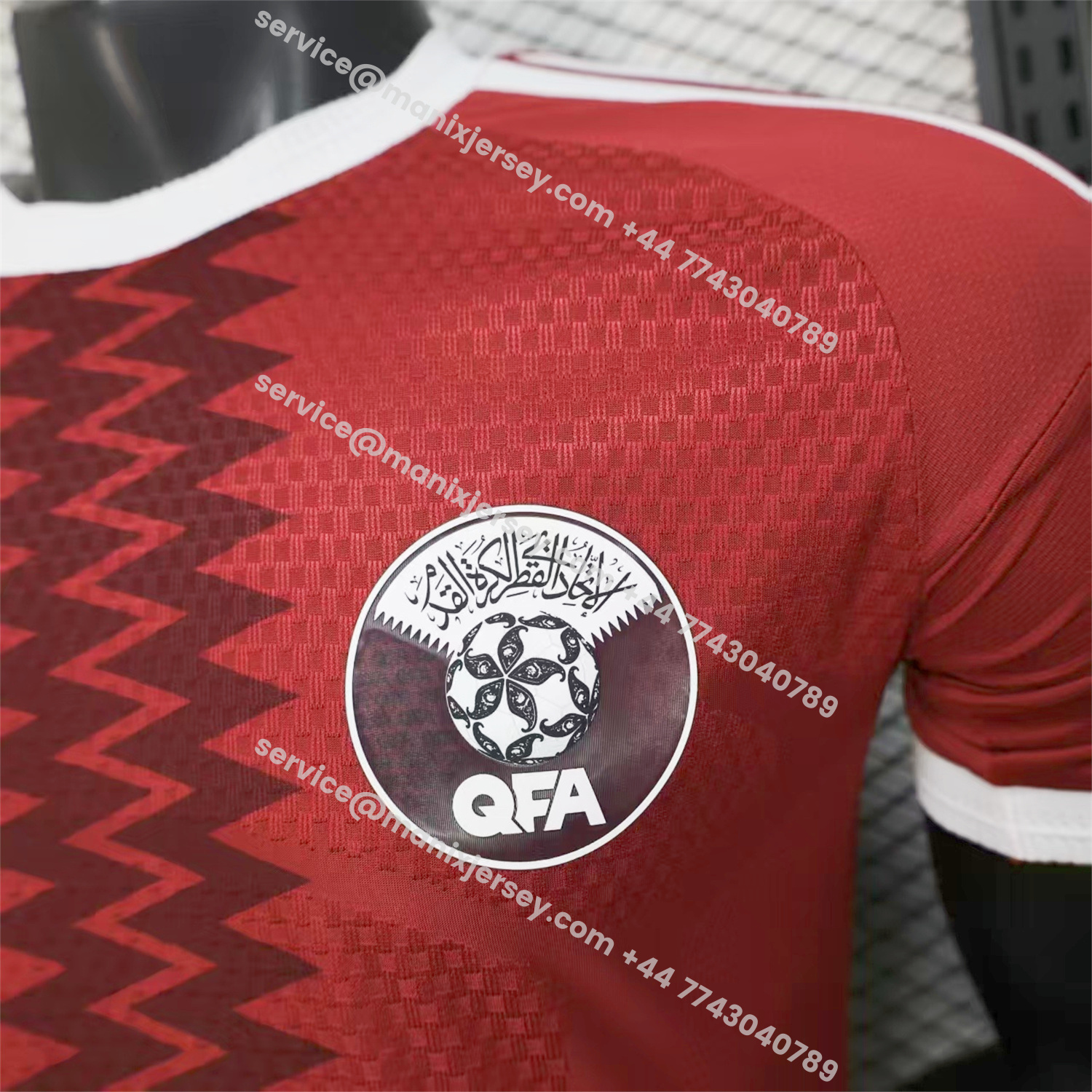 ManixJersey.com | Qatar 2026 Home Jersey - Player Version -Customize Name, Number and Patch | Worldwide Shipping