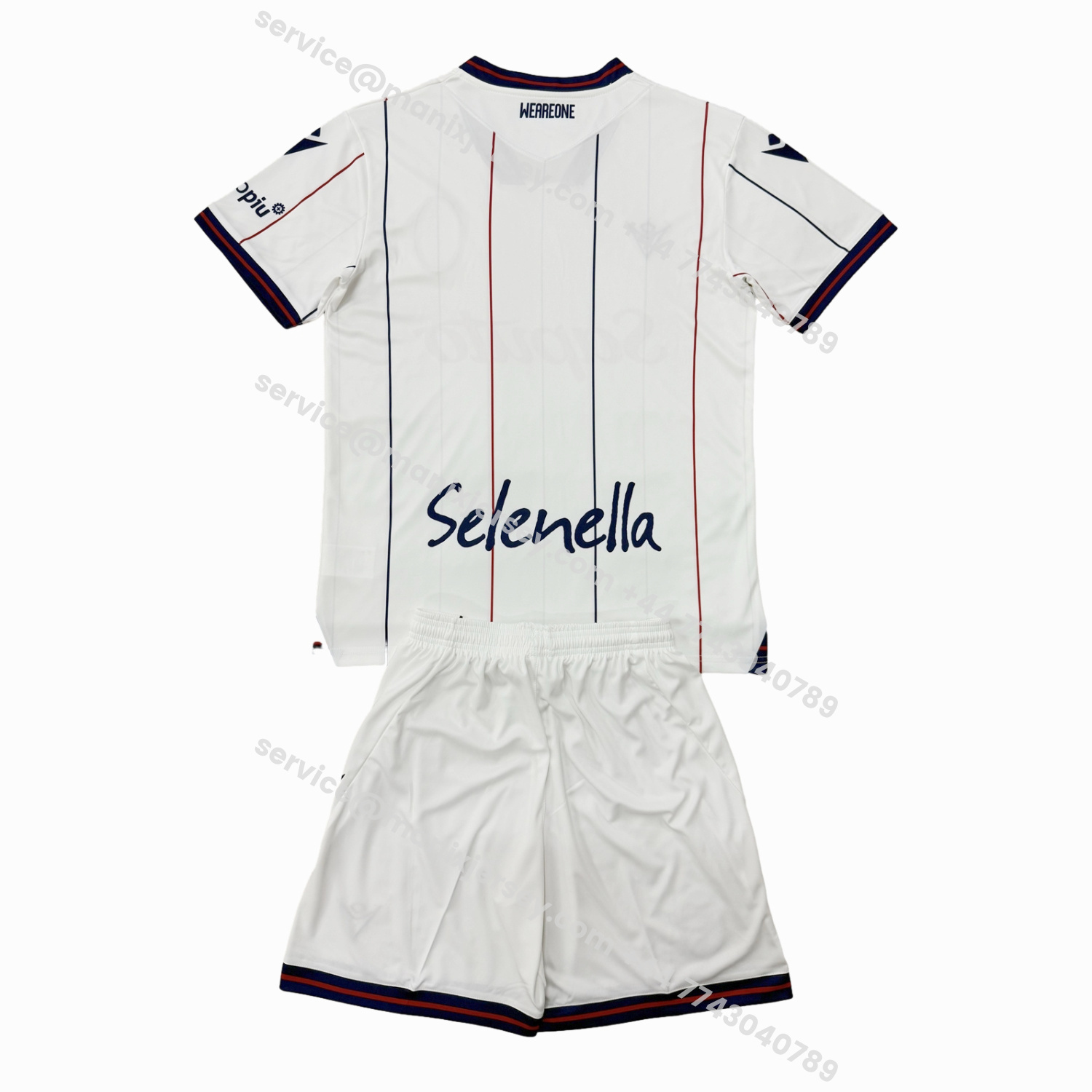 ManixJersey.com | Bologna 25-26 Away Men's Adult Jersey Set - Fans Version -Customize Name, Number and Patch | Worldwide Shipping