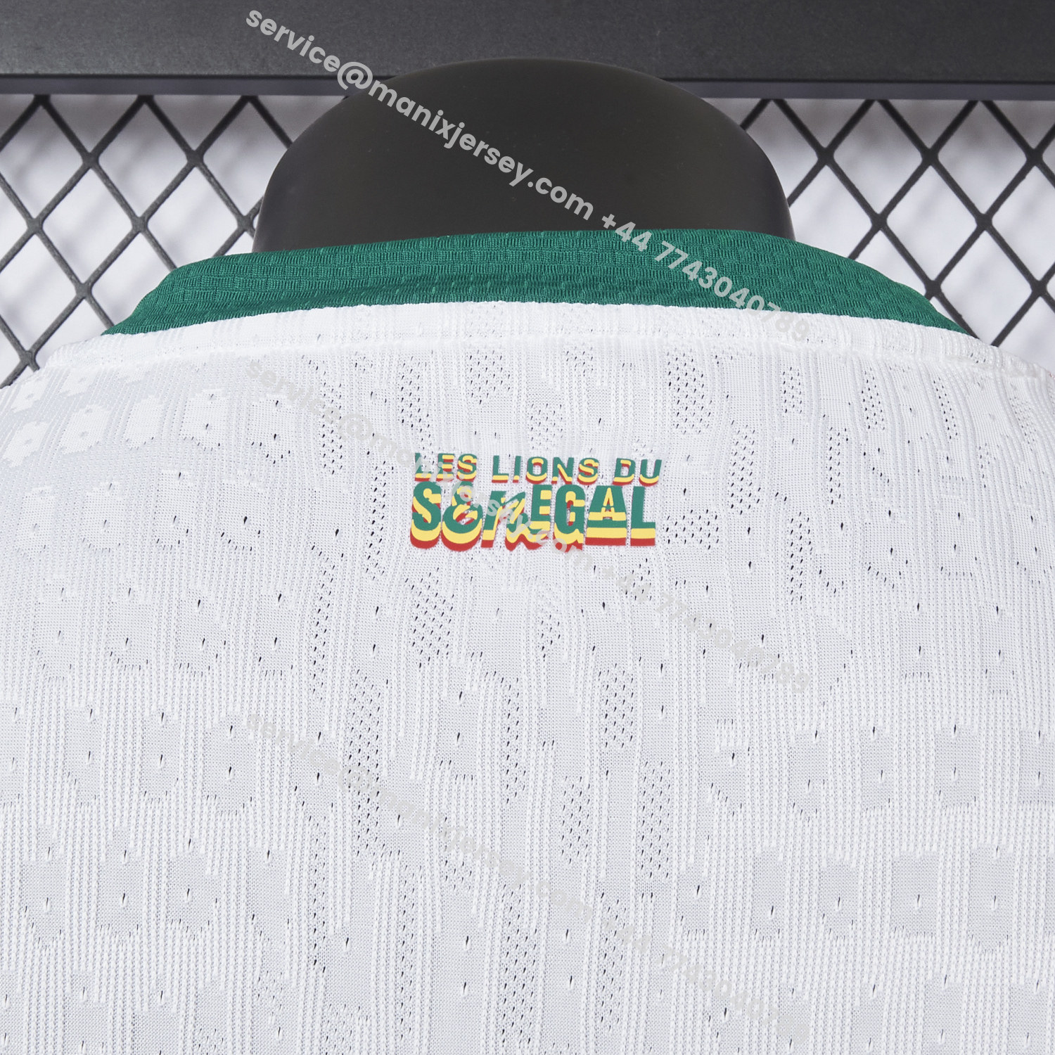 ManixJersey.com | Senegal 2026 Home White Jersey - Player Version -Customize Name, Number and Patch | Worldwide Shipping