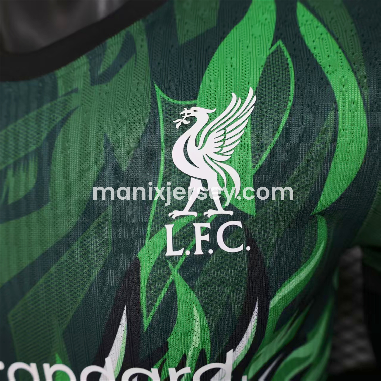 ManixJersey.com | Liver.pool 25-26 Green Dragon and Fire Special Jersey - Player Version -Customize Name, Number and Patch | Worldwide Shipping