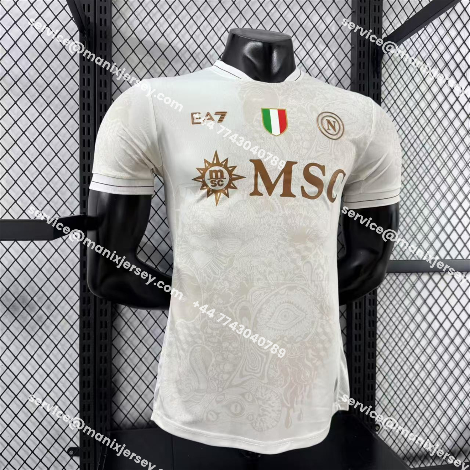 ManixJersey.com | Napoli 25-26 Away Jersey - Player Version -Customize Name, Number and Patch | Worldwide Shipping