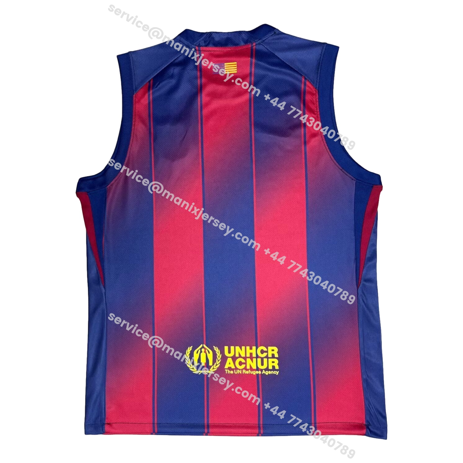 ManixJersey.com | Barcelona 25-26 Ed Sheeran Home Special Vest -Customize Name, Number and Patch | Worldwide Shipping