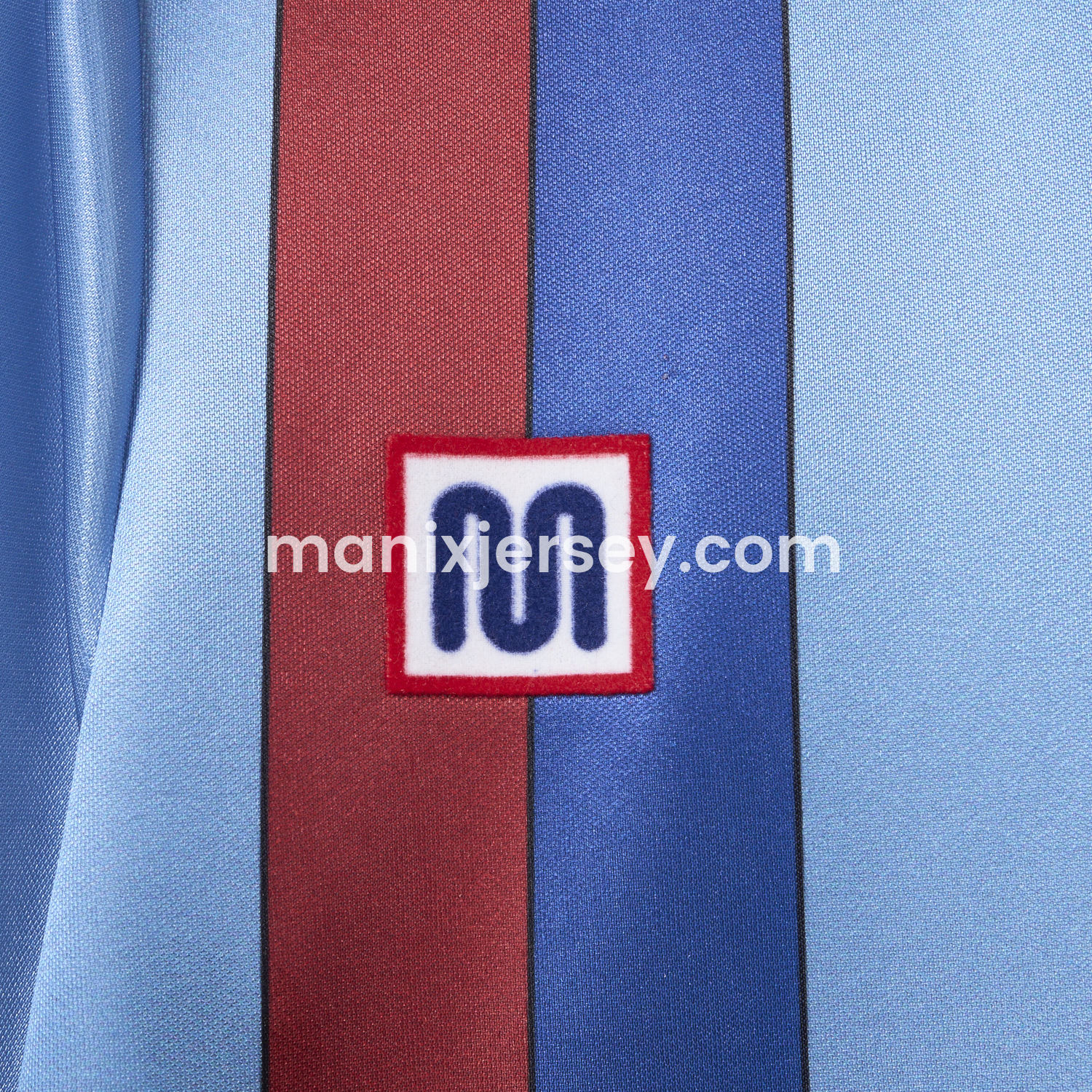 ManixJersey.com | Retro Barcelona 1982-84 Away Blue Jersey -Customize Name, Number and Patch | Worldwide Shipping