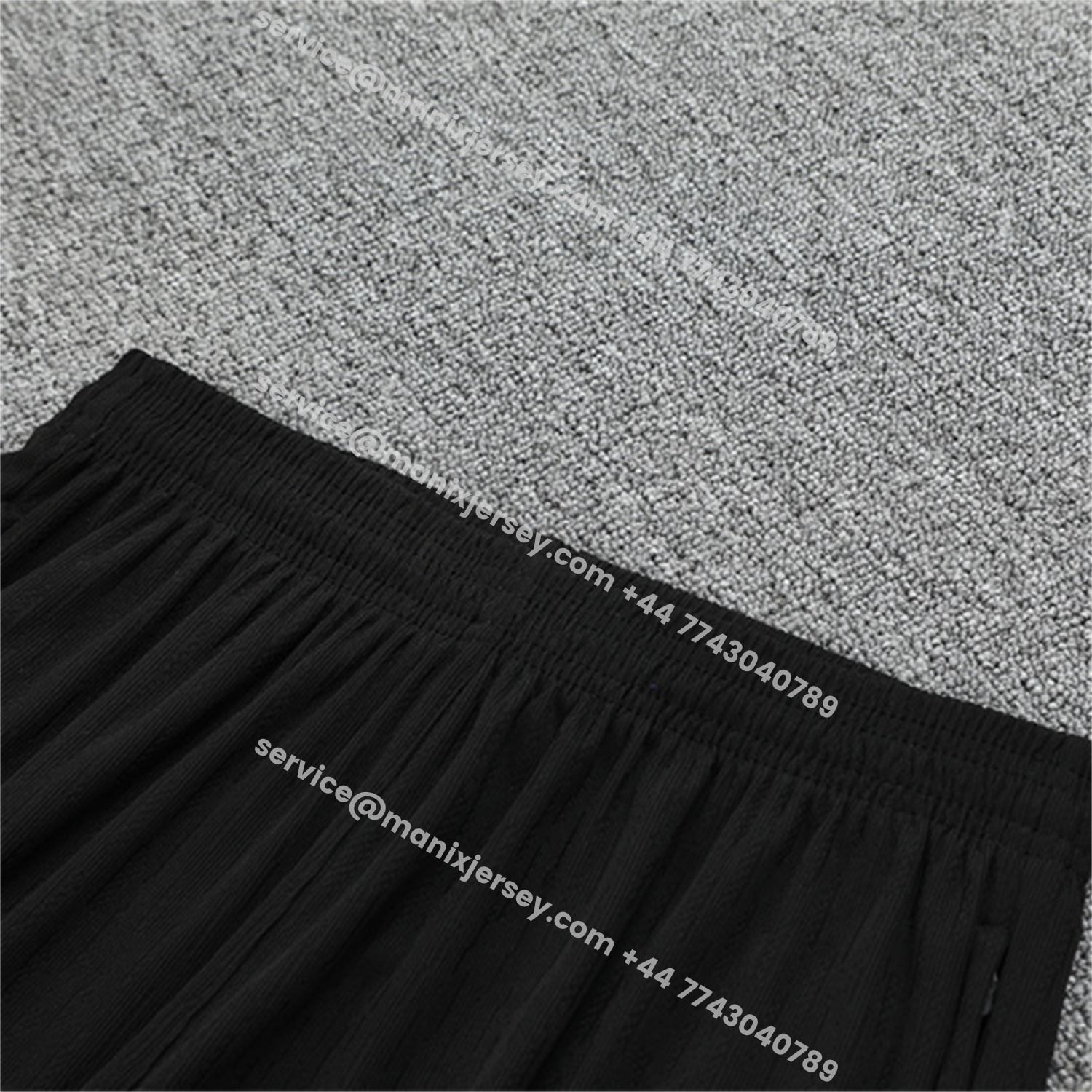 ManixJersey.com | Brazil 25-26 Kids Long Sleeve Training Set - Player Version - Black Top and Pants -Customize Name, Number and Patch | Worldwide Shipping