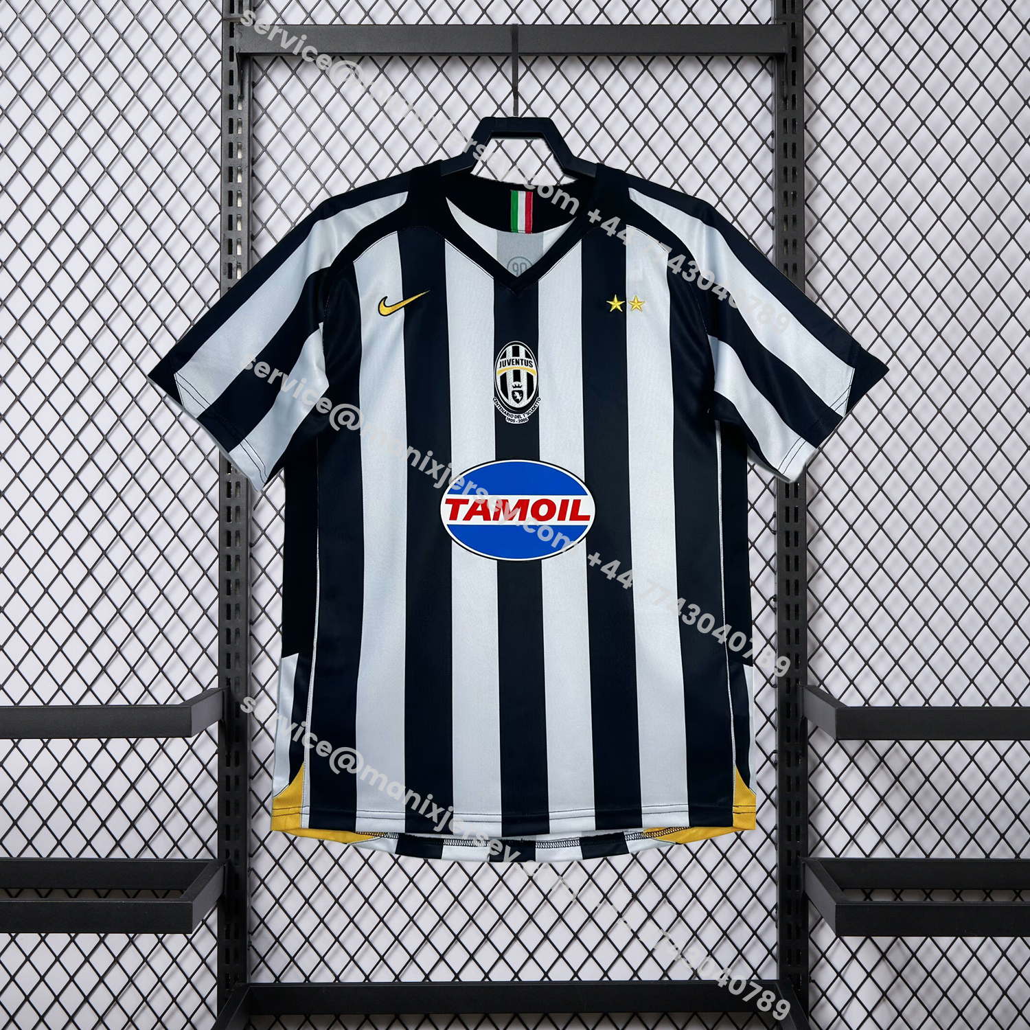 ManixJersey.com | Retro Juventus 2005-06 Home Jersey -Customize Name, Number and Patch | Worldwide Shipping