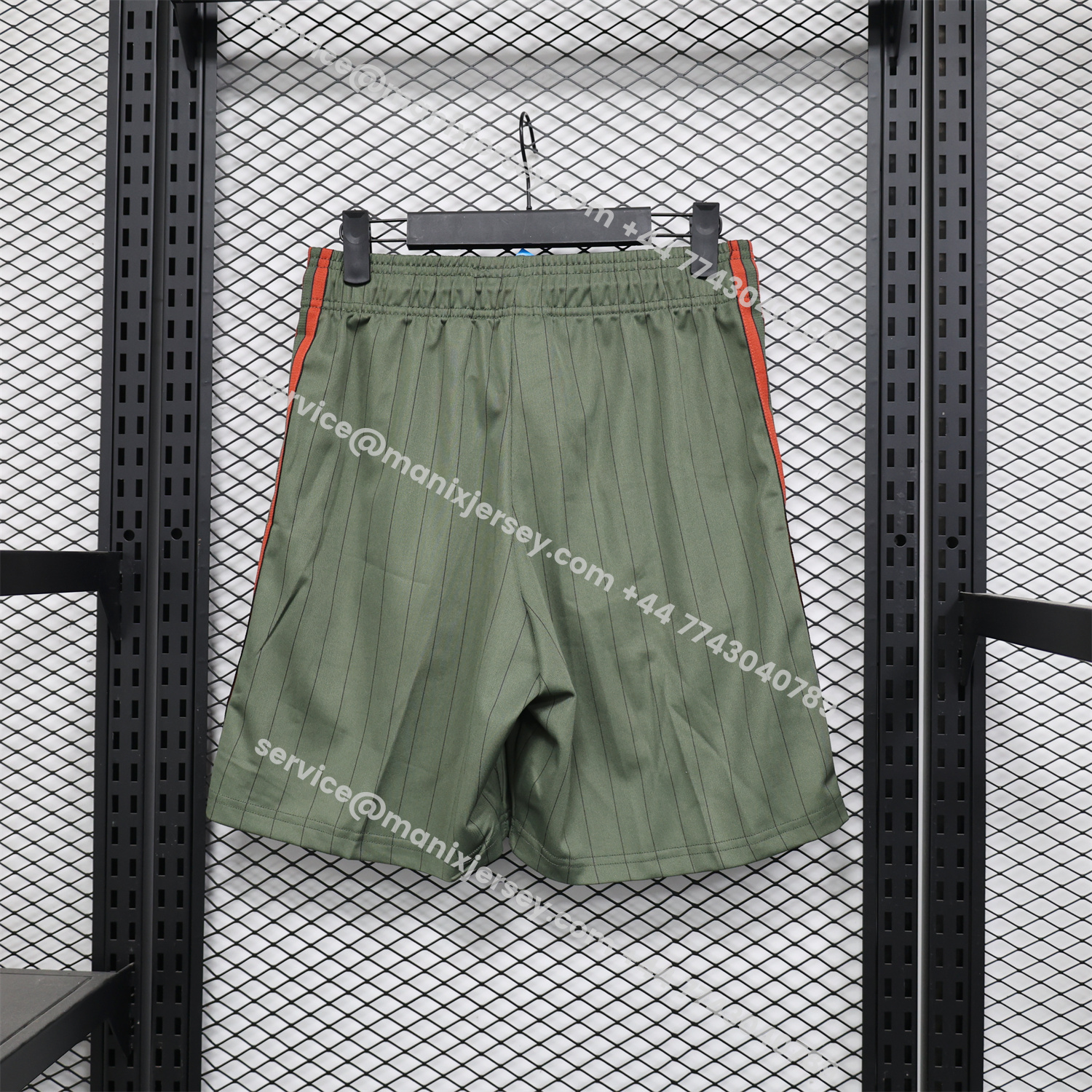 ManixJersey.com | Bayern Munich 25-26 Trefoil Grey Green Travel Shorts - Player Version -Customize Name, Number and Patch | Worldwide Shipping