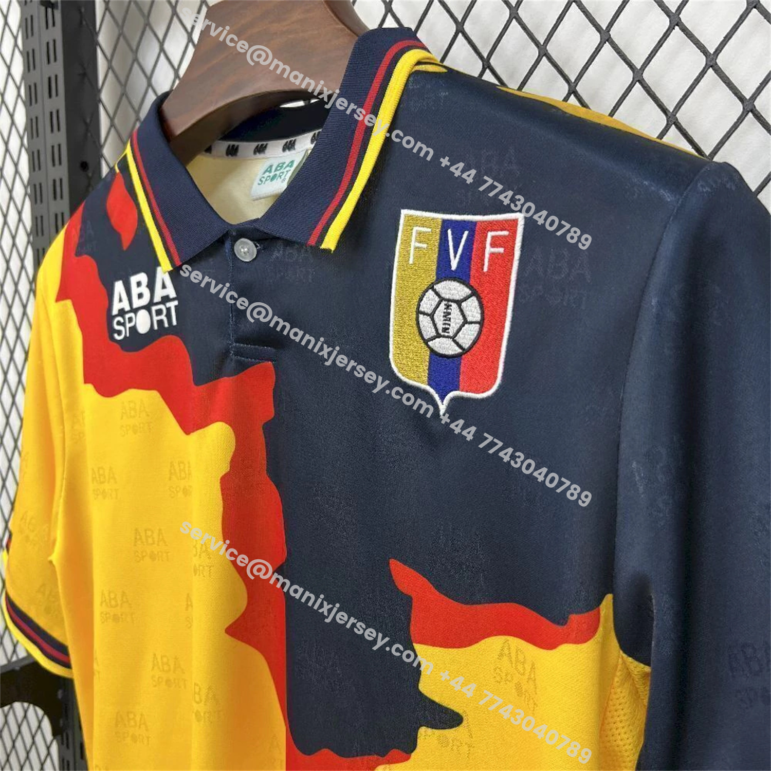 ManixJersey.com | Retro Venezuela 1998 Away Jersey -Customize Name, Number and Patch | Worldwide Shipping
