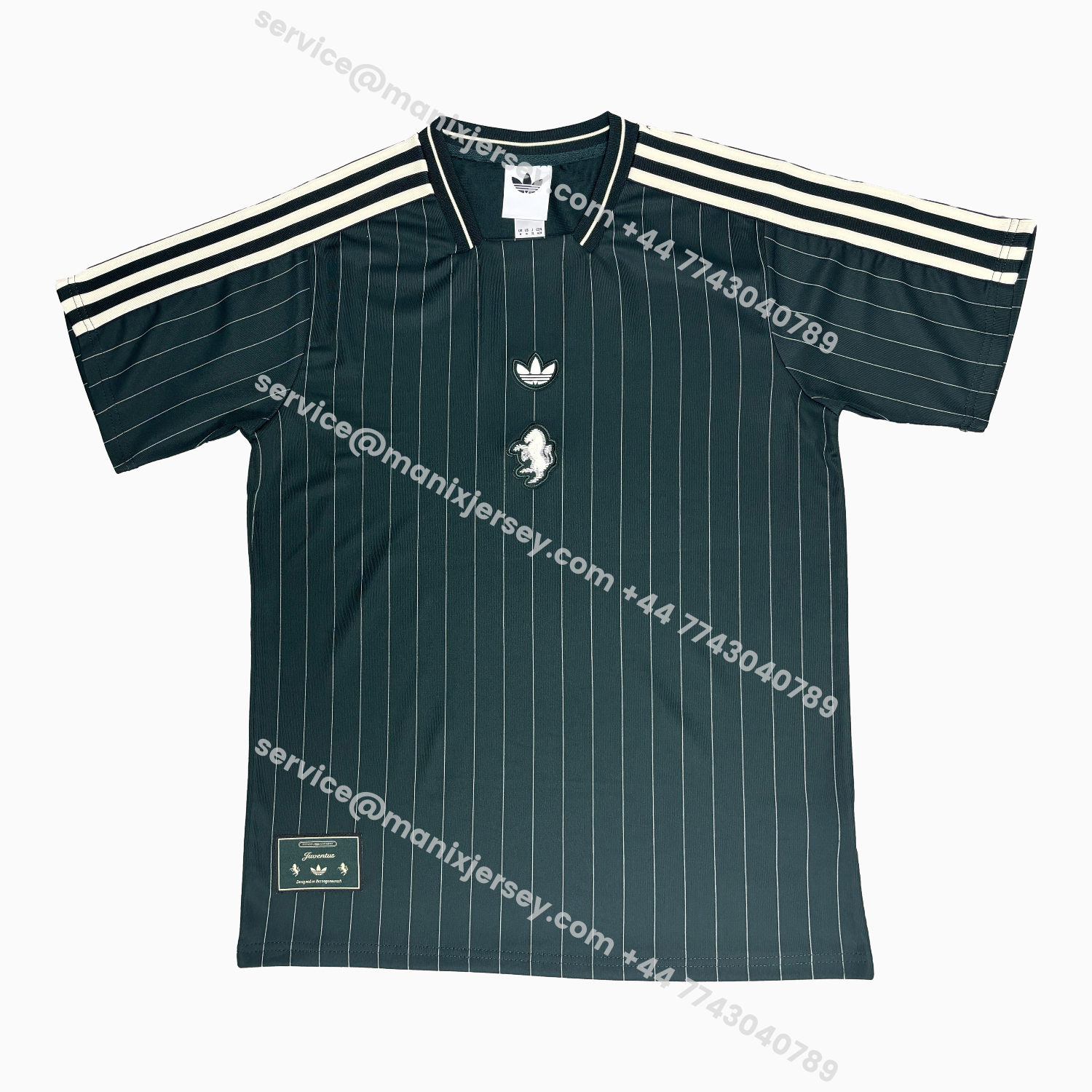 ManixJersey.com | Juventus 25-26 Icon Range Travel Special Edition Dark Green Jersey - Fans Version -Customize Name, Number and Patch | Worldwide Shipping