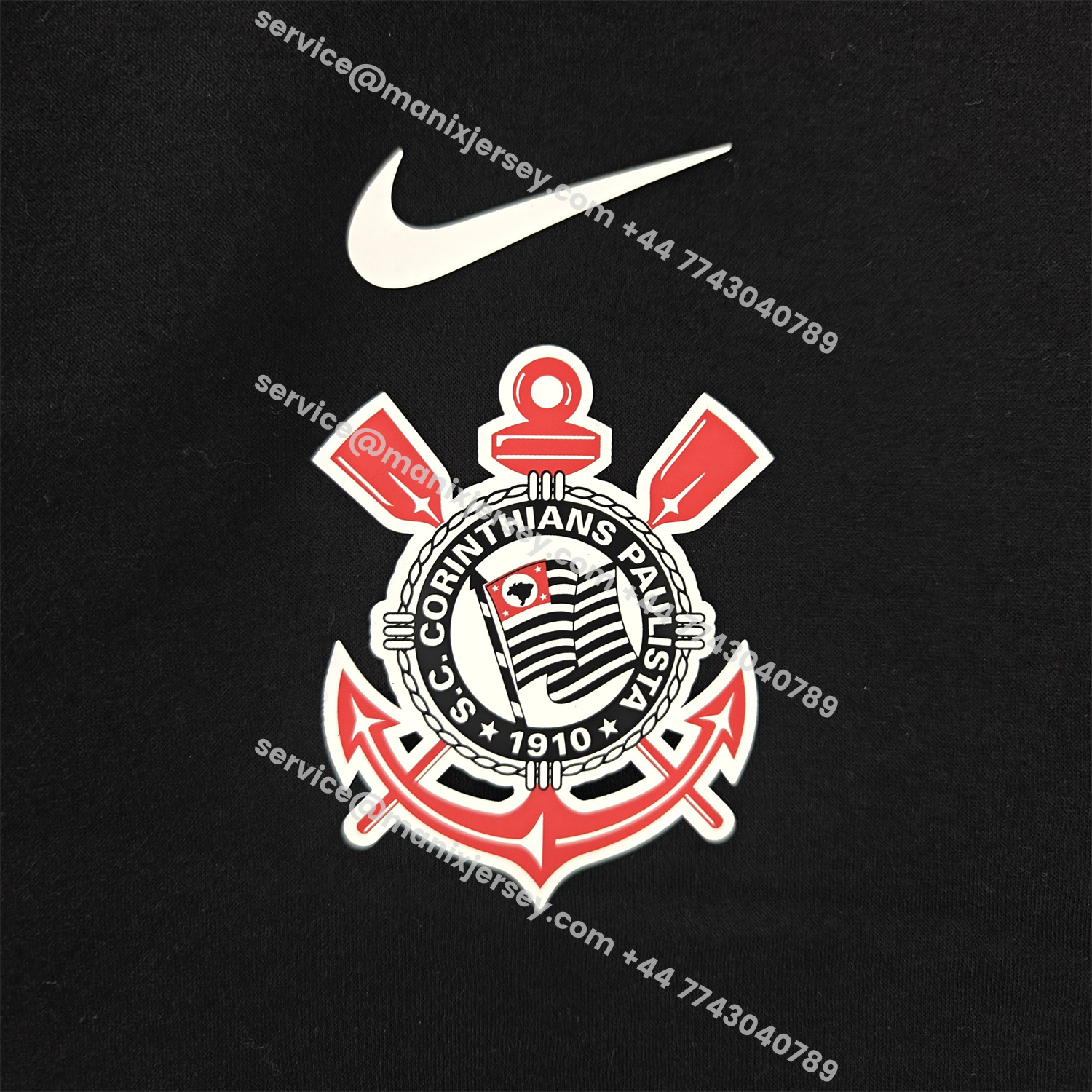 ManixJersey.com | Corinthians 25-26 Home Unisex Pullover Hoodie -Customize Name, Number and Patch | Worldwide Shipping