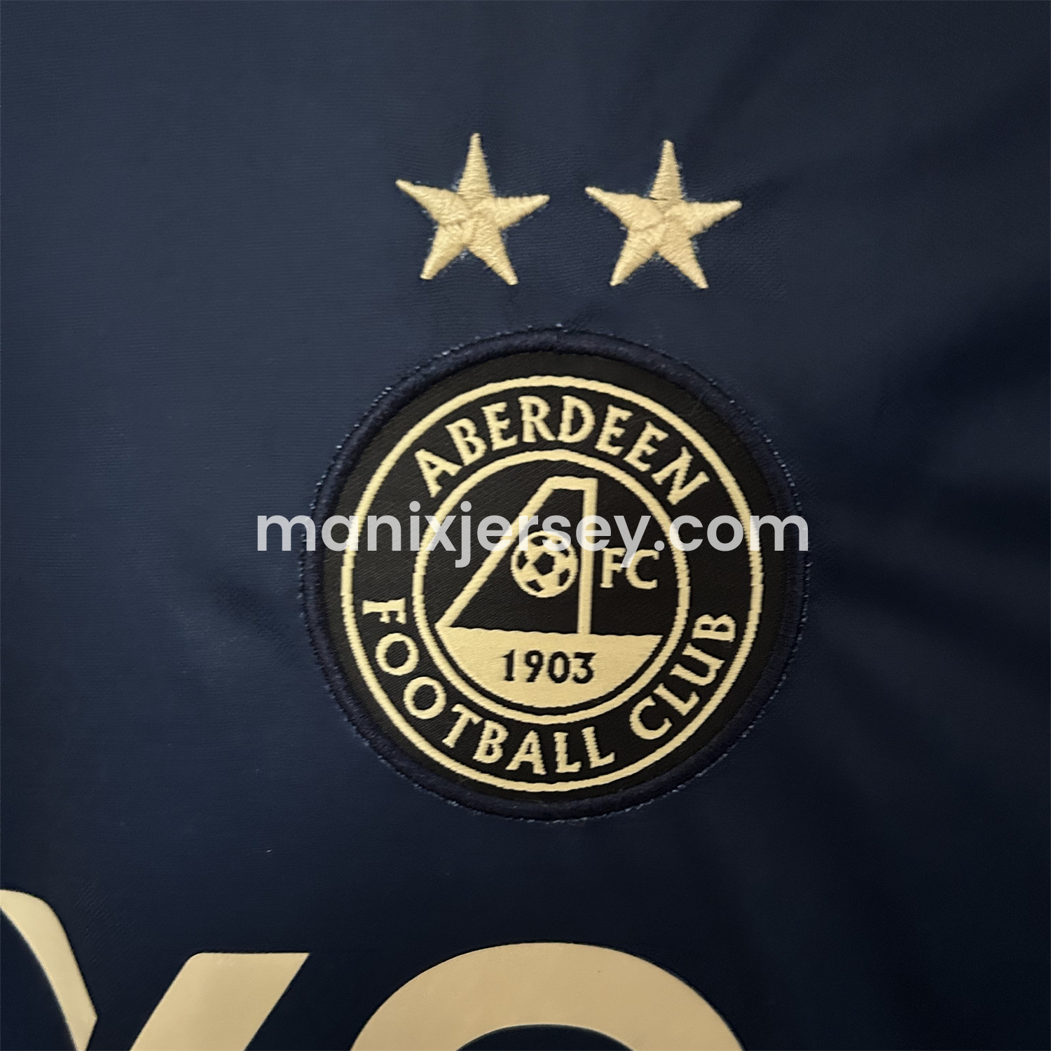 ManixJersey.com | Aberdeen 25-26 Away Jersey - Fans Version -Customize Name, Number and Patch | Worldwide Shipping