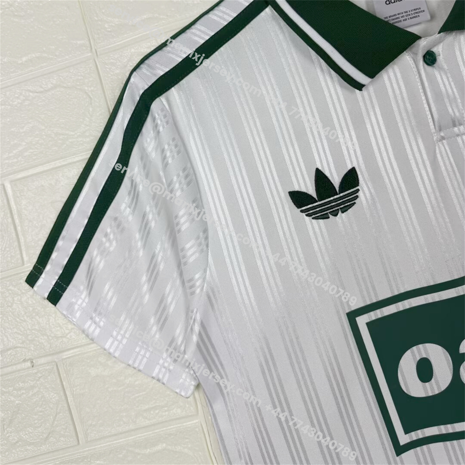 ManixJersey.com | Bohemian 25-26 Oasis Originals Tour White Stripes Jersey - Fans Version -Customize Name, Number and Patch | Worldwide Shipping