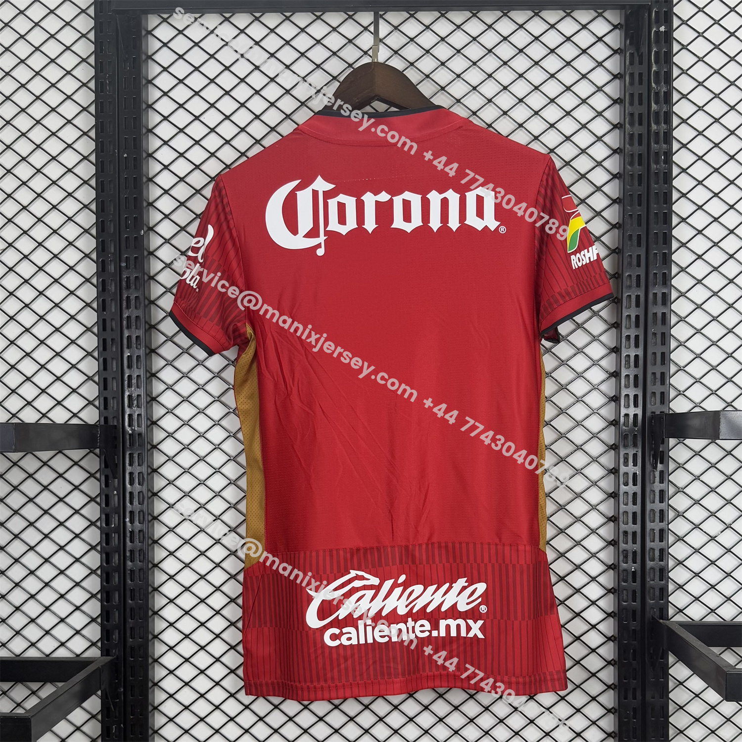 ManixJersey.com | Women's Toluca 25-26 Home Jersey -Customize Name, Number and Patch | Worldwide Shipping