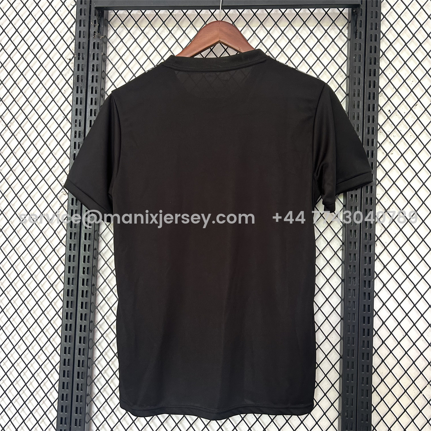 ManixJersey.com | Brazil 25-26 Grey Jesus Statue Special Black Jersey - Fans Version -Customize Name, Number and Patch | Worldwide Shipping